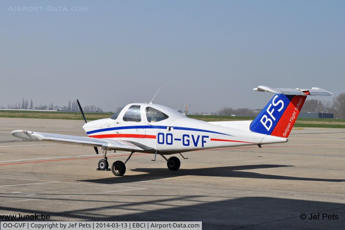 OO-GVF, 1980 Beech 77 Skipper Skipper C/N WA-173, Belgian Flight School at Gosselies.