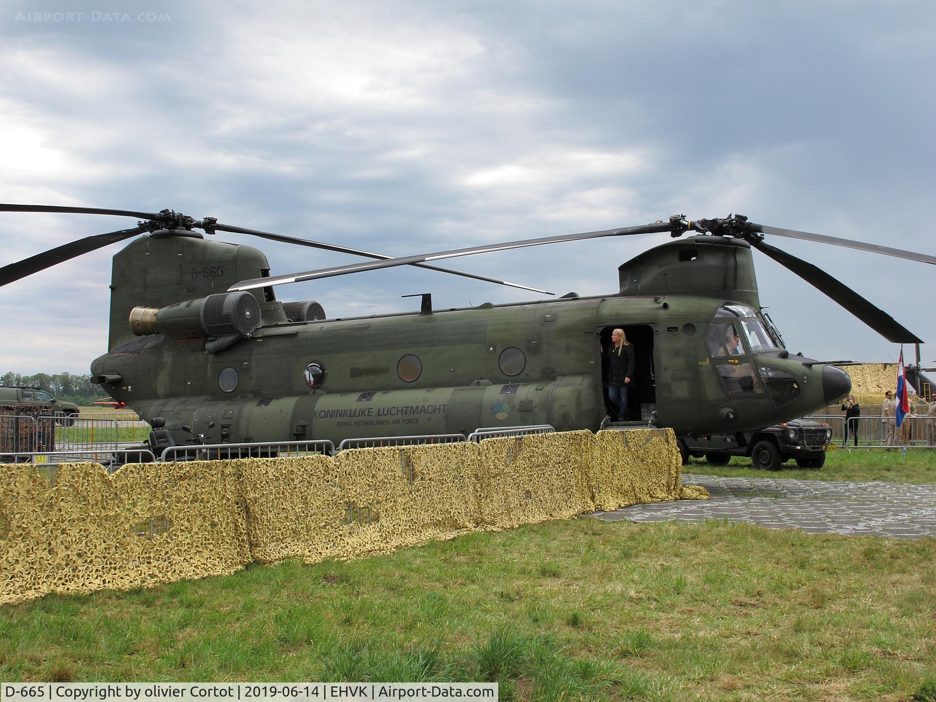 D-665, Boeing CH-47D Chinook C/N M.3665/NL-005, 2019 airshow