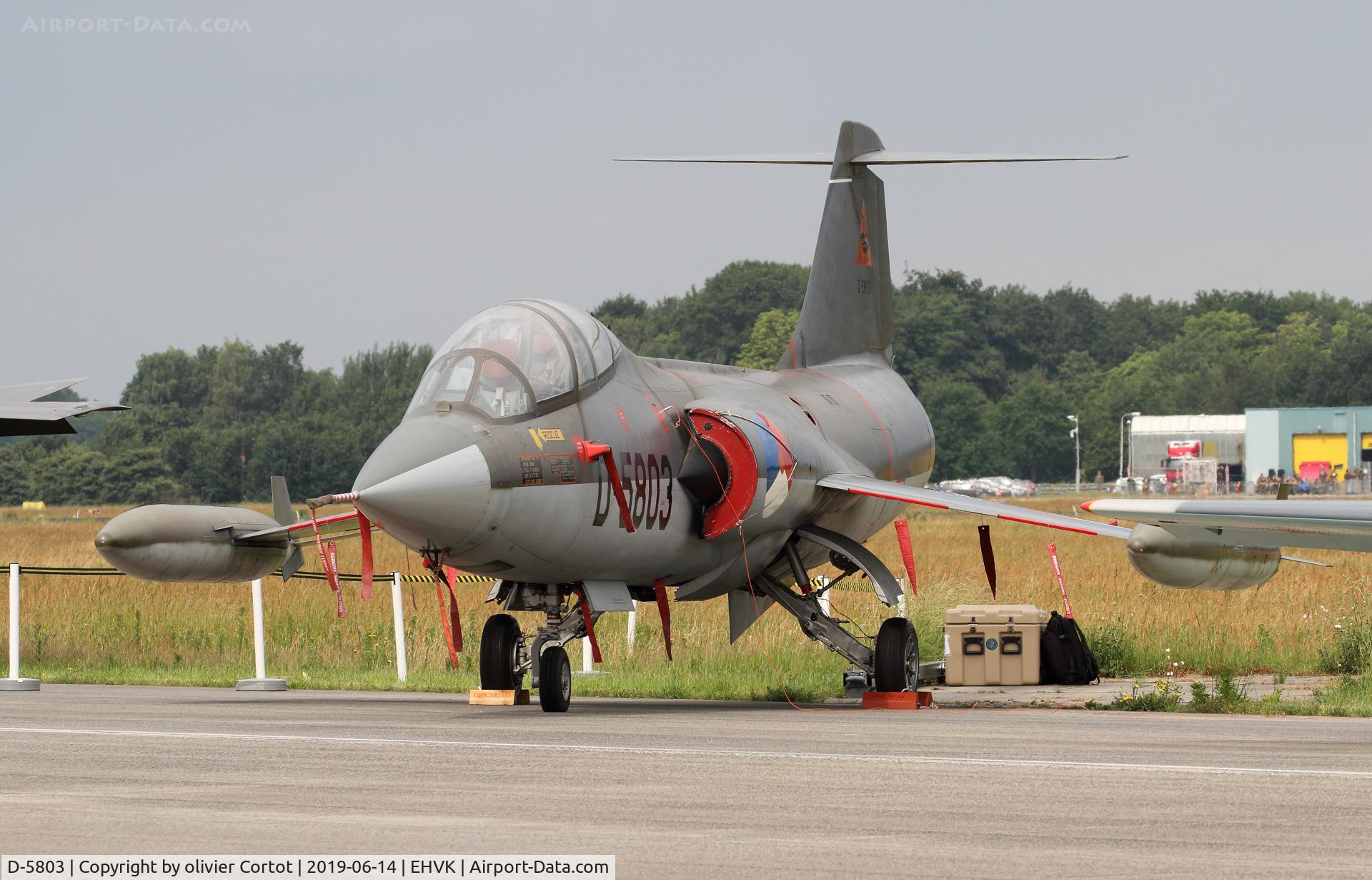 D-5803, Lockheed TF-104G Starfighter C/N 583E-5803, 2019 airshow