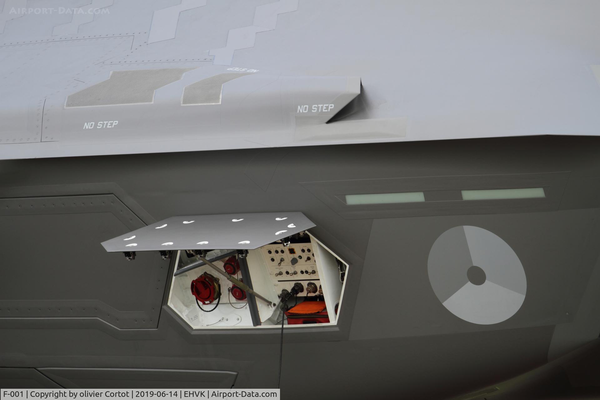 F-001, 2012 Lockheed Martin F-35A Lightning II C/N AN-1, detail view