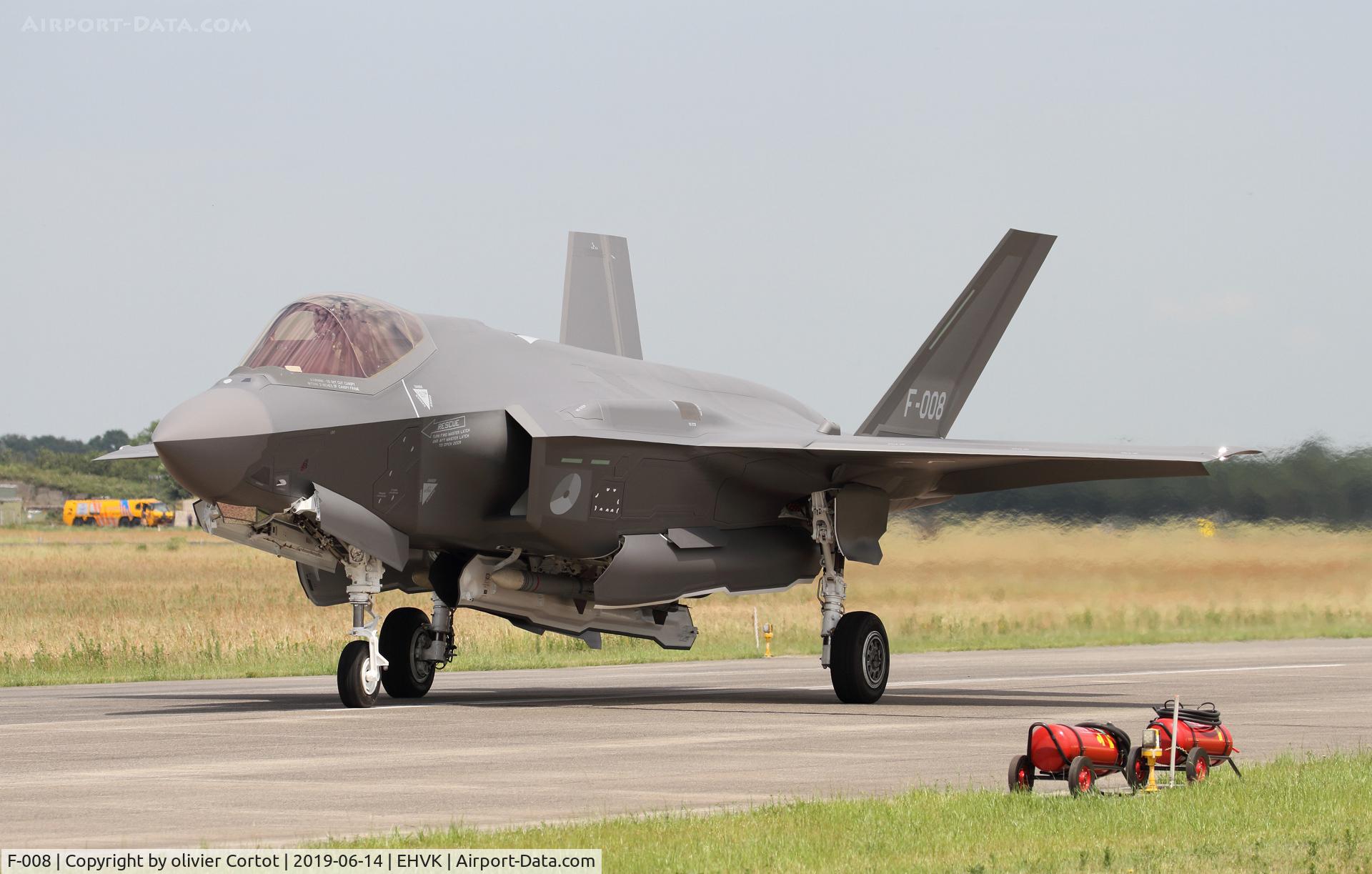 F-008, 2017 Lockheed Martin F-35A Lightning II C/N AN-08, 2019 airshow