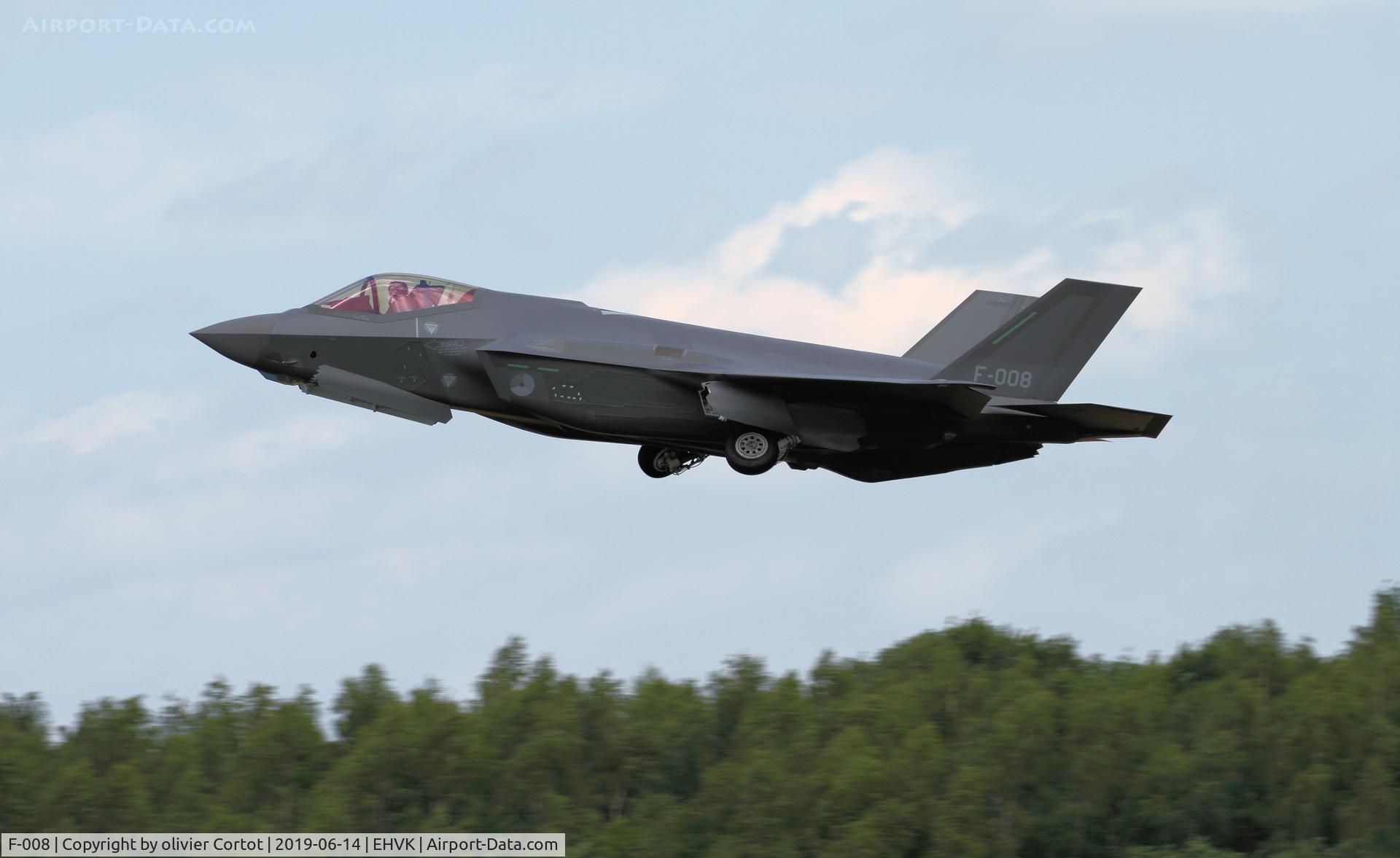 F-008, 2017 Lockheed Martin F-35A Lightning II C/N AN-08, 2019 airshow