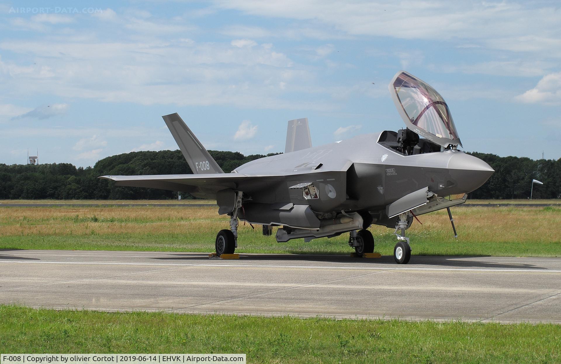 F-008, 2017 Lockheed Martin F-35A Lightning II C/N AN-08, 2019 airshow