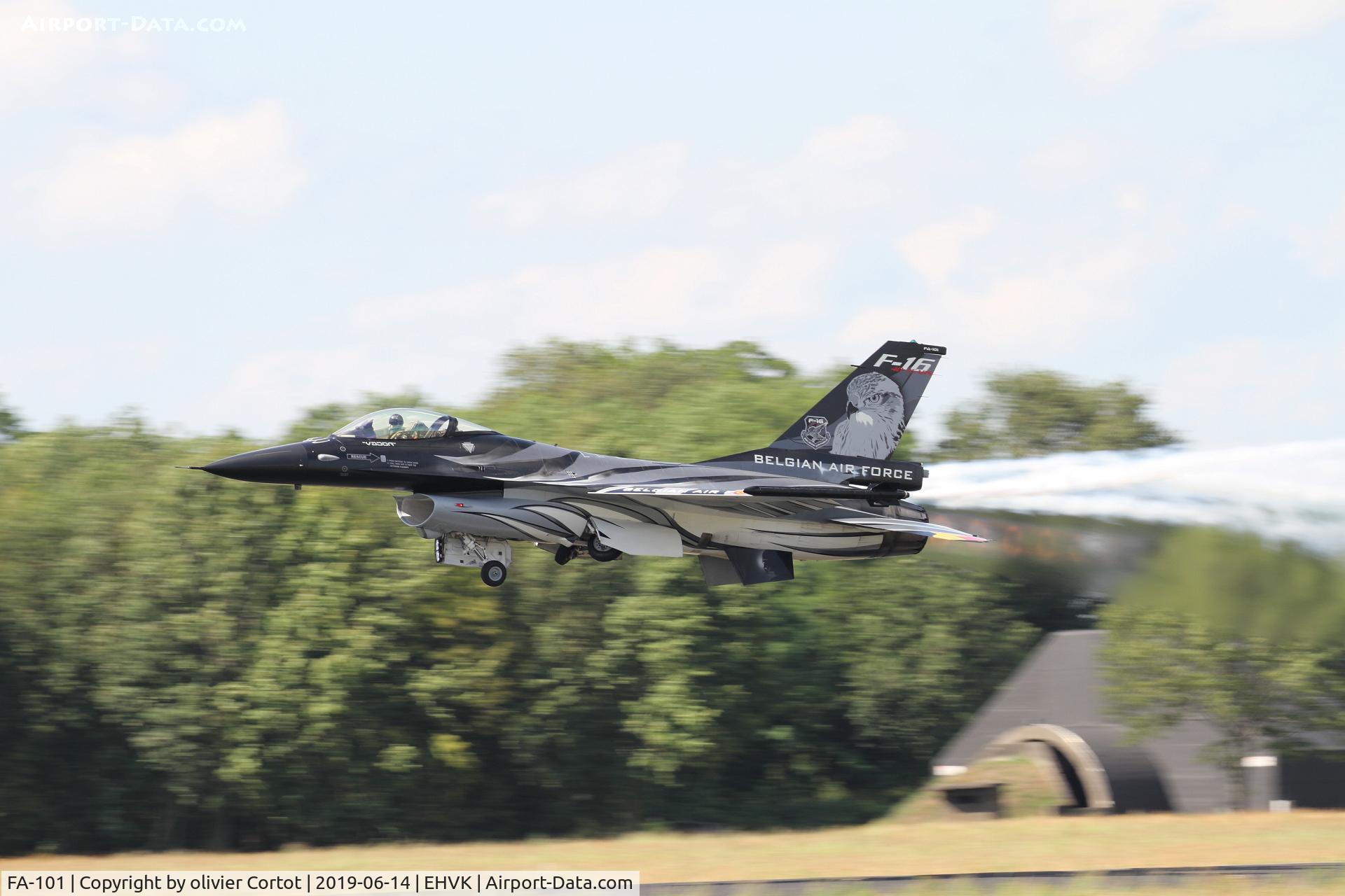 FA-101, SABCA F-16AM Fighting Falcon C/N 6H-101, 2019 airshow