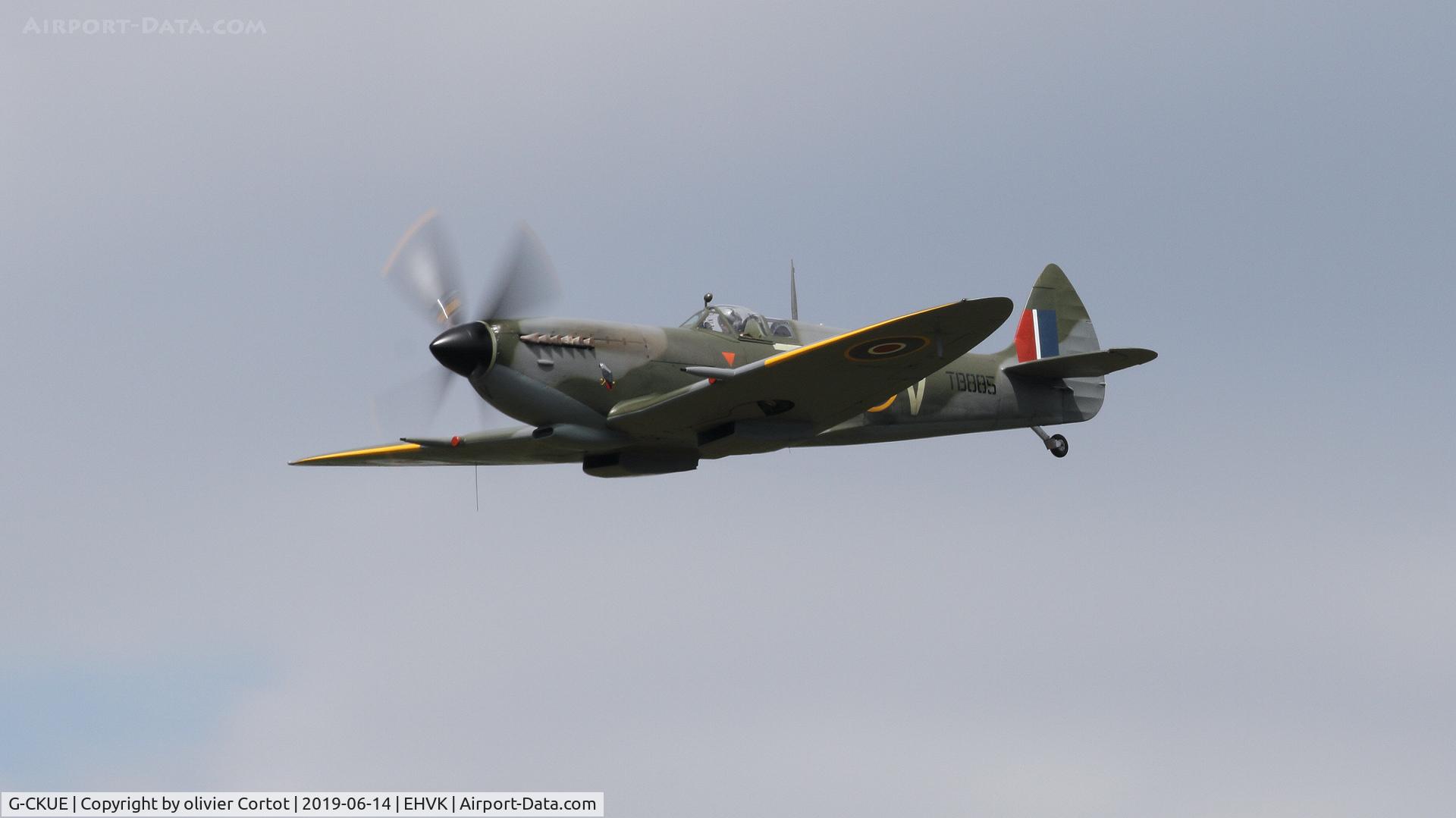 G-CKUE, Supermarine Spitfire LF.XVI C/N CBAF 10917, 2019 airshow