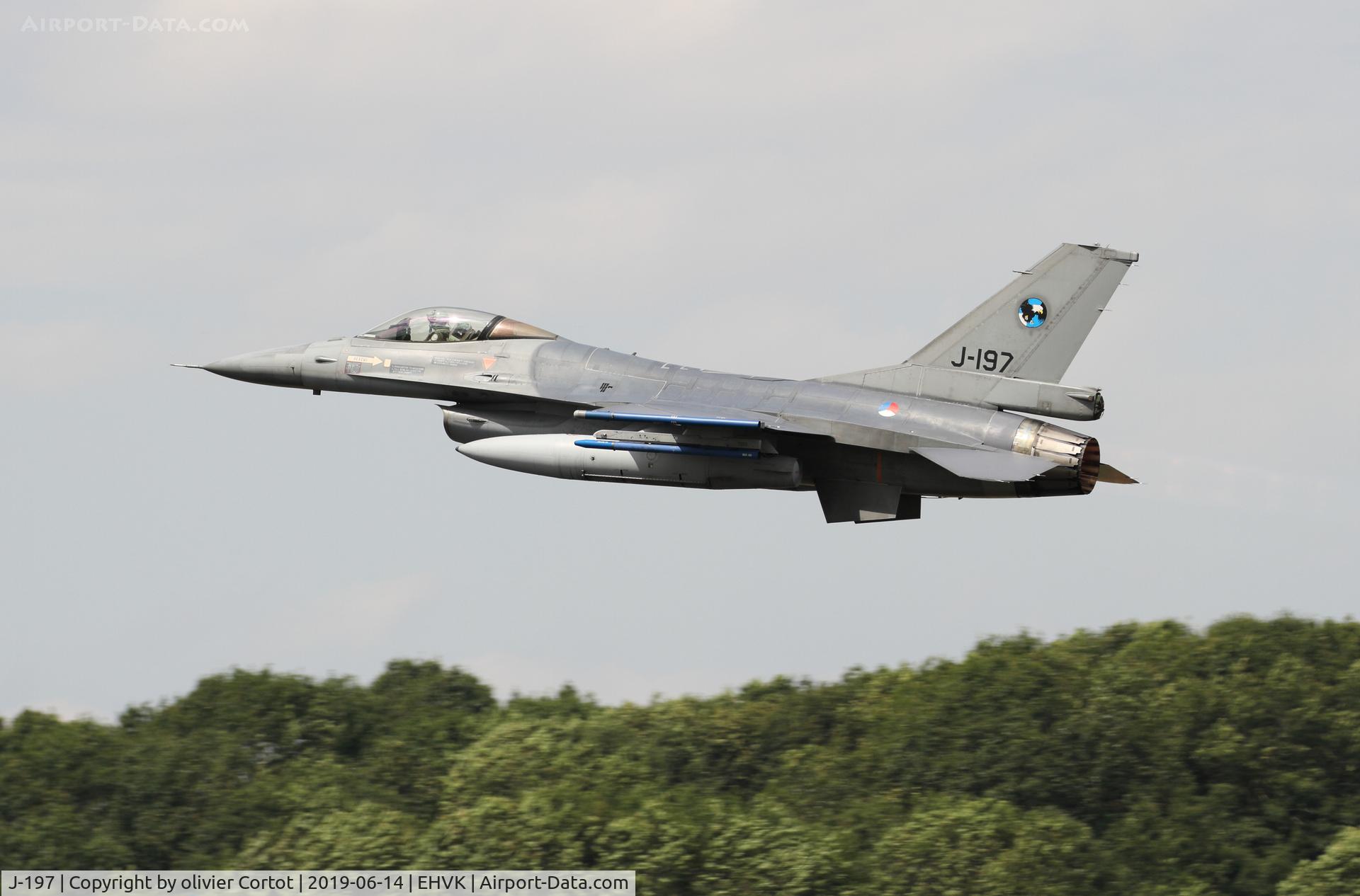 J-197, Fokker F-16AM Fighting Falcon C/N 6D-104, 2019 airshow