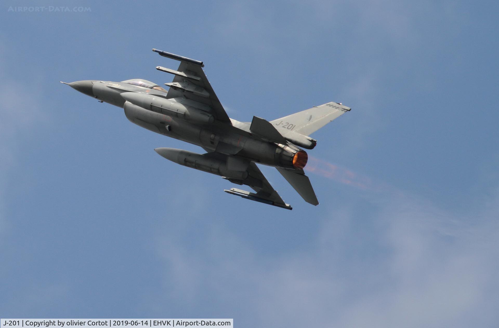 J-201, Fokker F-16AM Fighting Falcon C/N 6D-108, 2019 airshow