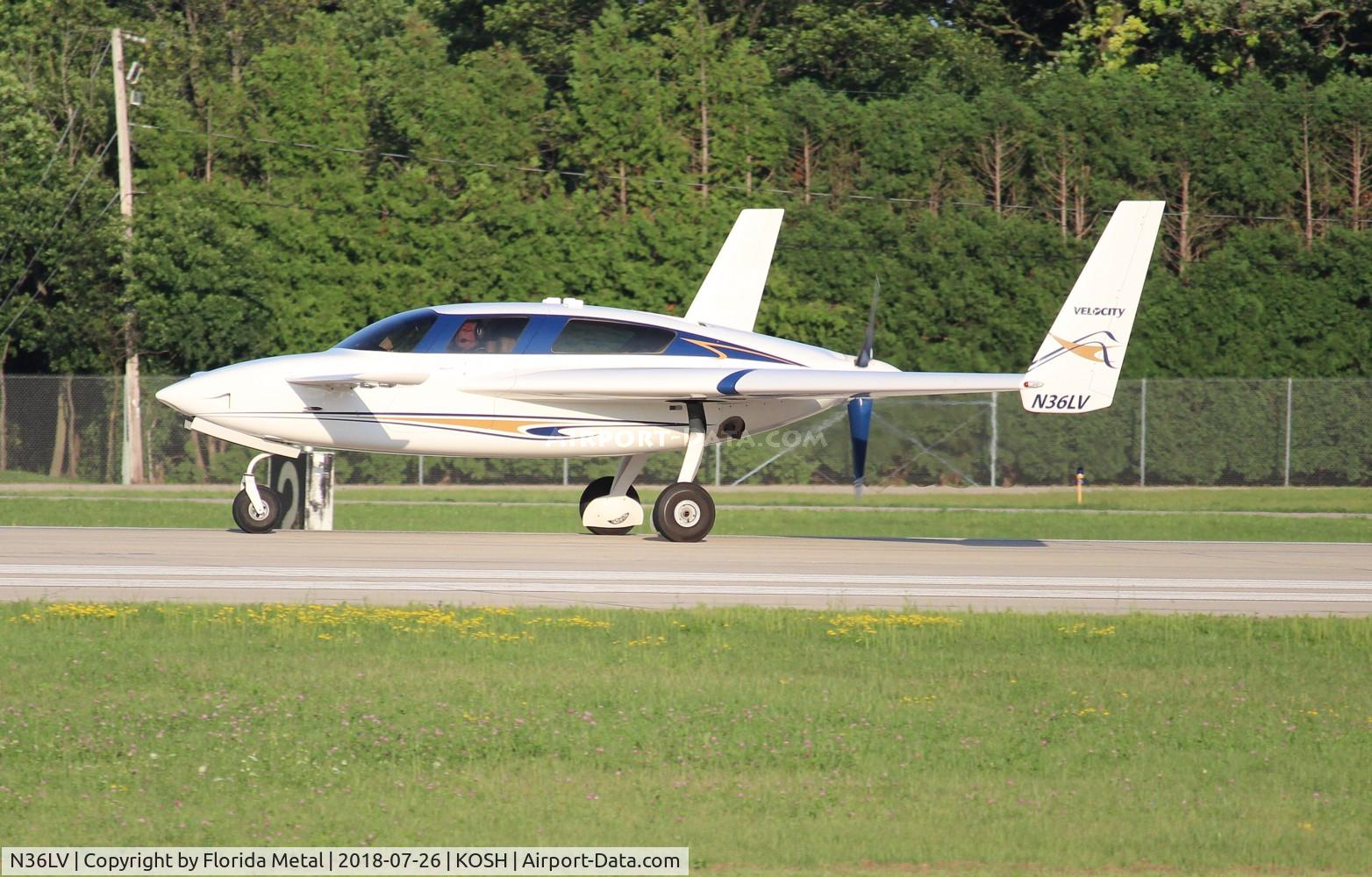 N36LV, Velocity Velocity XL-5 RG C/N 001 (N36LV), Air Venture 2018