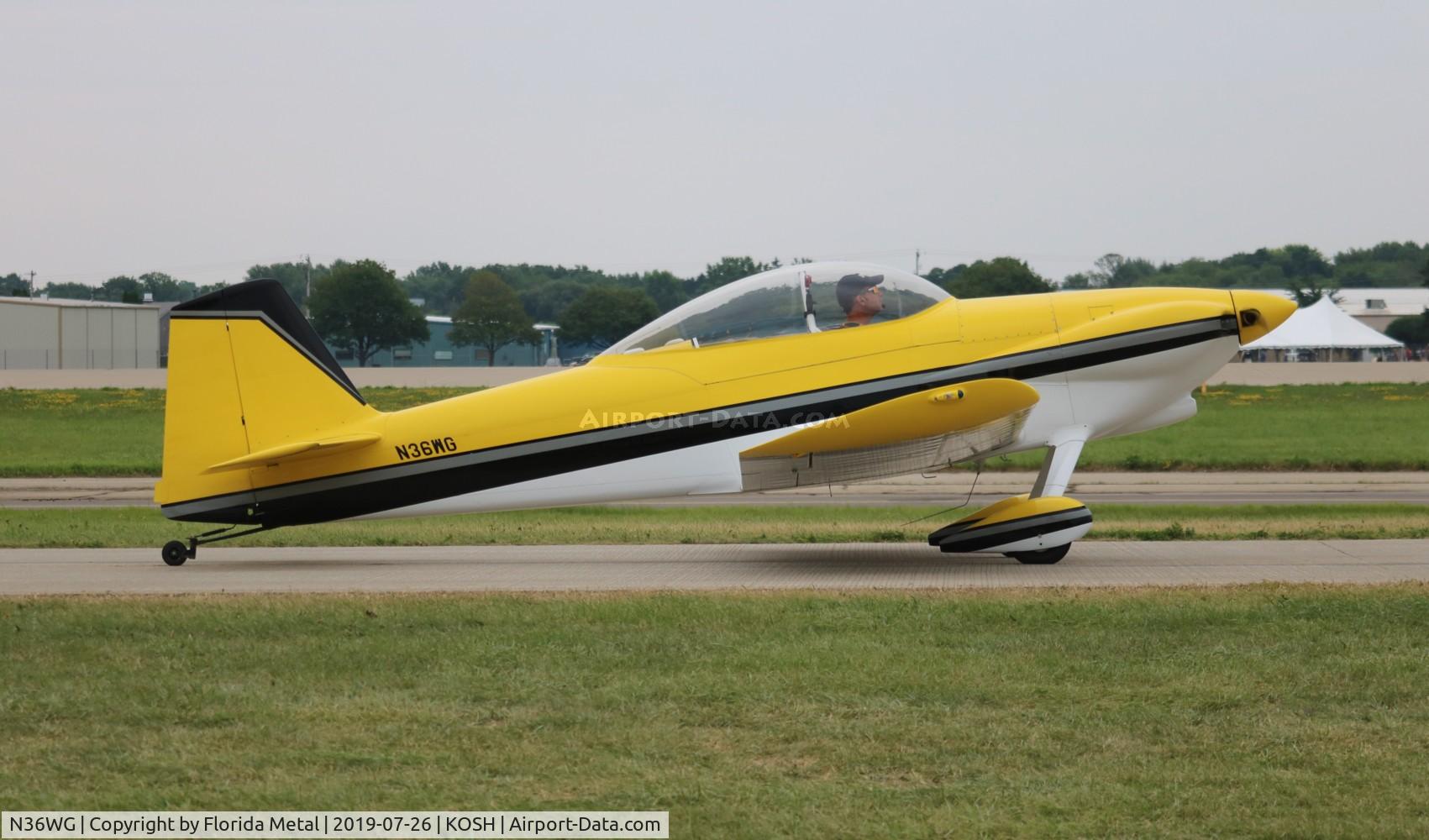 N36WG, Vans RV-4 C/N 3019, Air Venture 2019