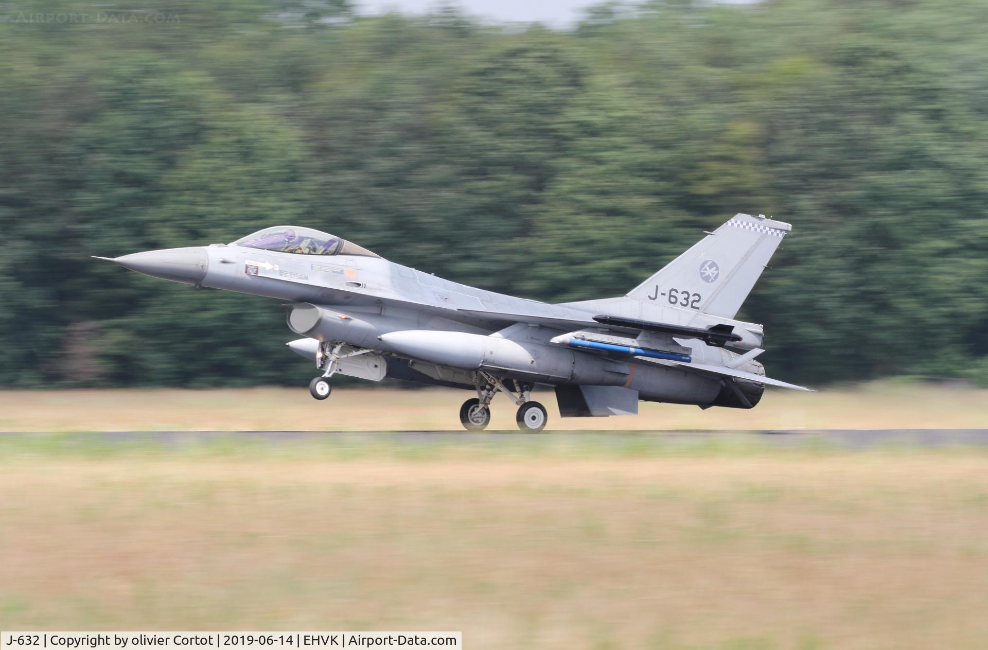 J-632, General Dynamics F-16A Fighting Falcon C/N 6D-64, 2019 airshow