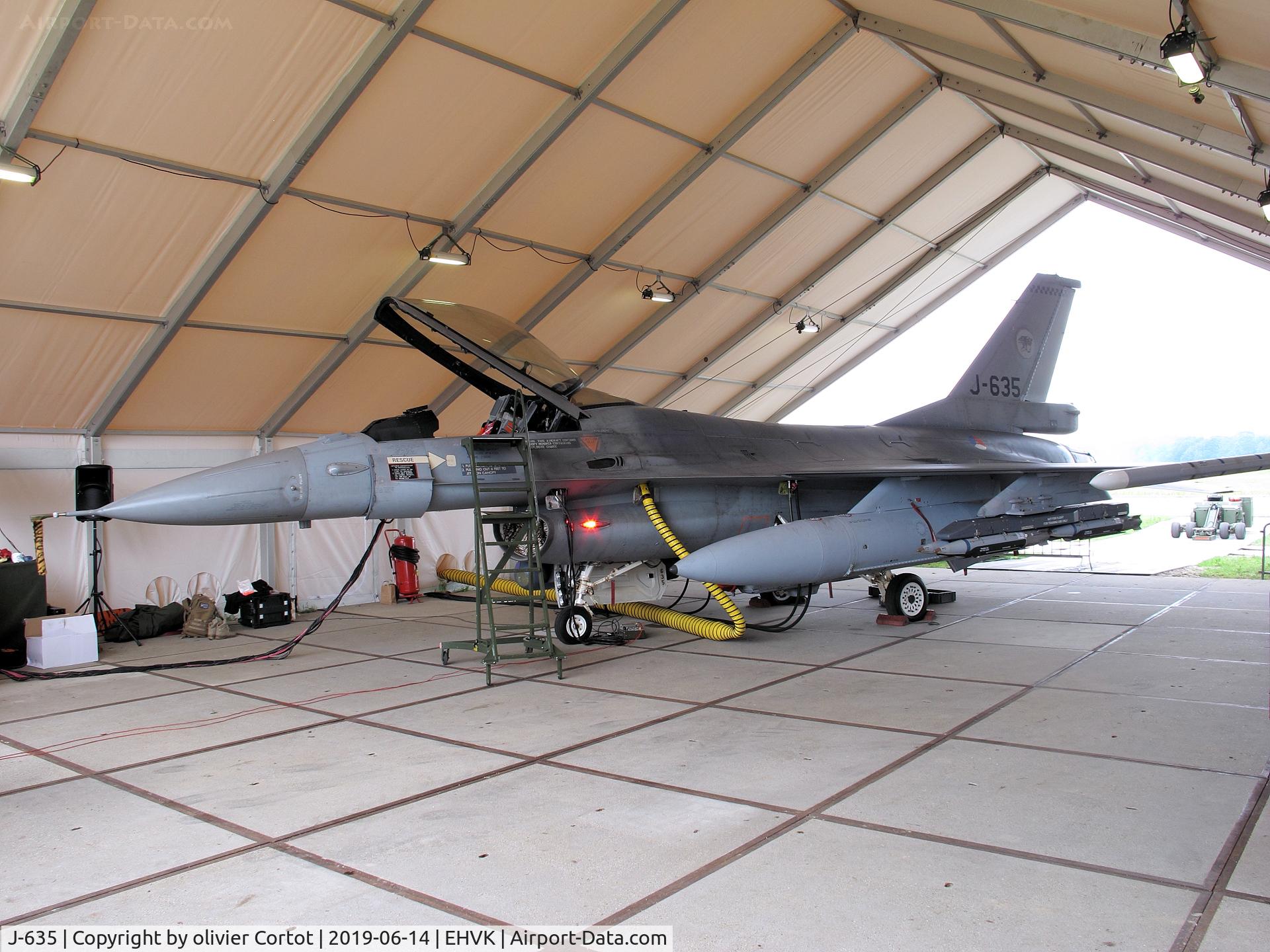 J-635, 1980 Fokker F-16AM Fighting Falcon C/N 6D-67, 2019 airshow