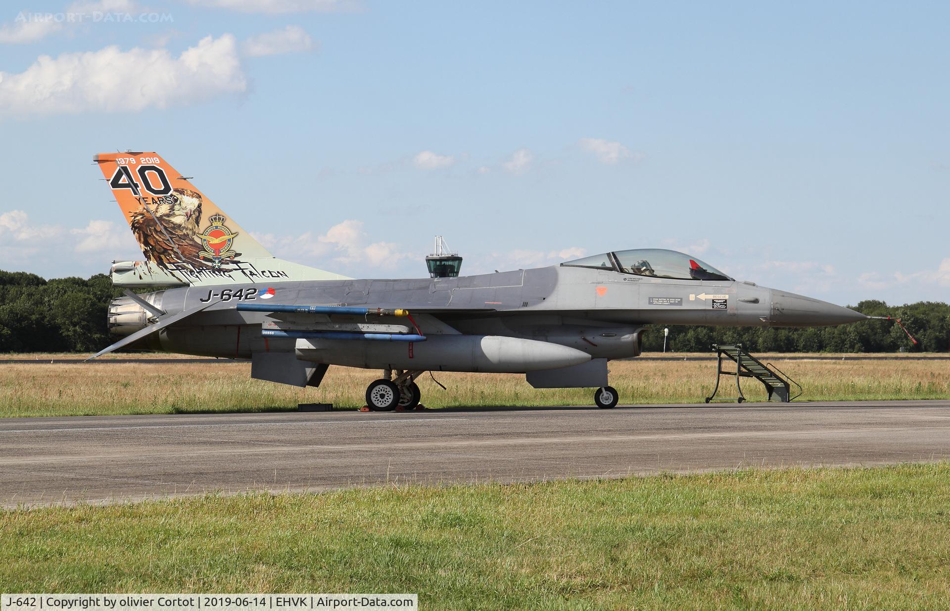 J-642, Fokker F-16AM Fighting Falcon C/N 6D-74, 2019 airshow