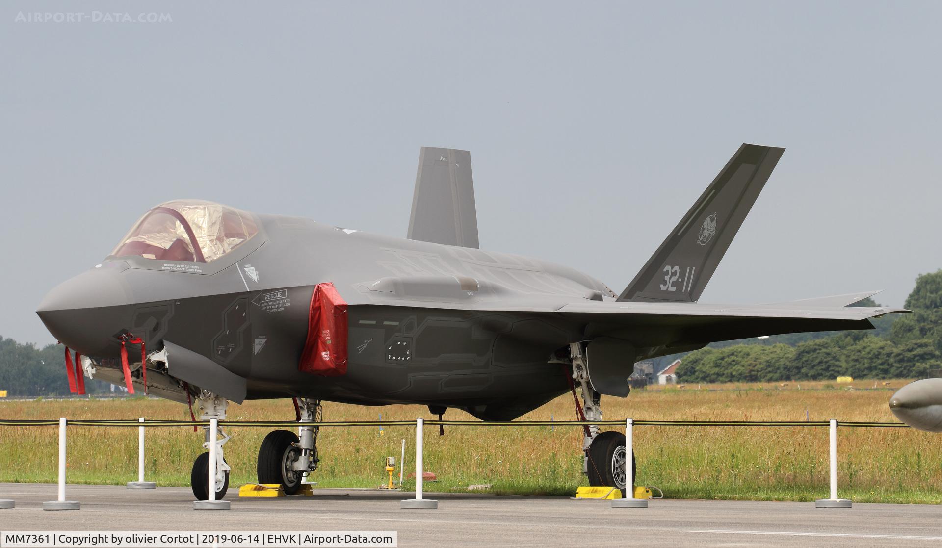 MM7361, 2017 Lockheed Martin F-35A Lightning II C/N AL-11, 2019 airshow, static display