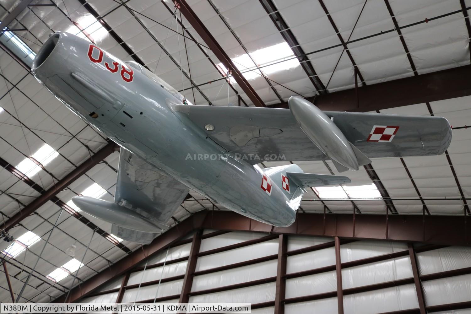 N38BM, Mikoyan-Gurevich MiG-15UTI C/N 1A06038, Mig-15