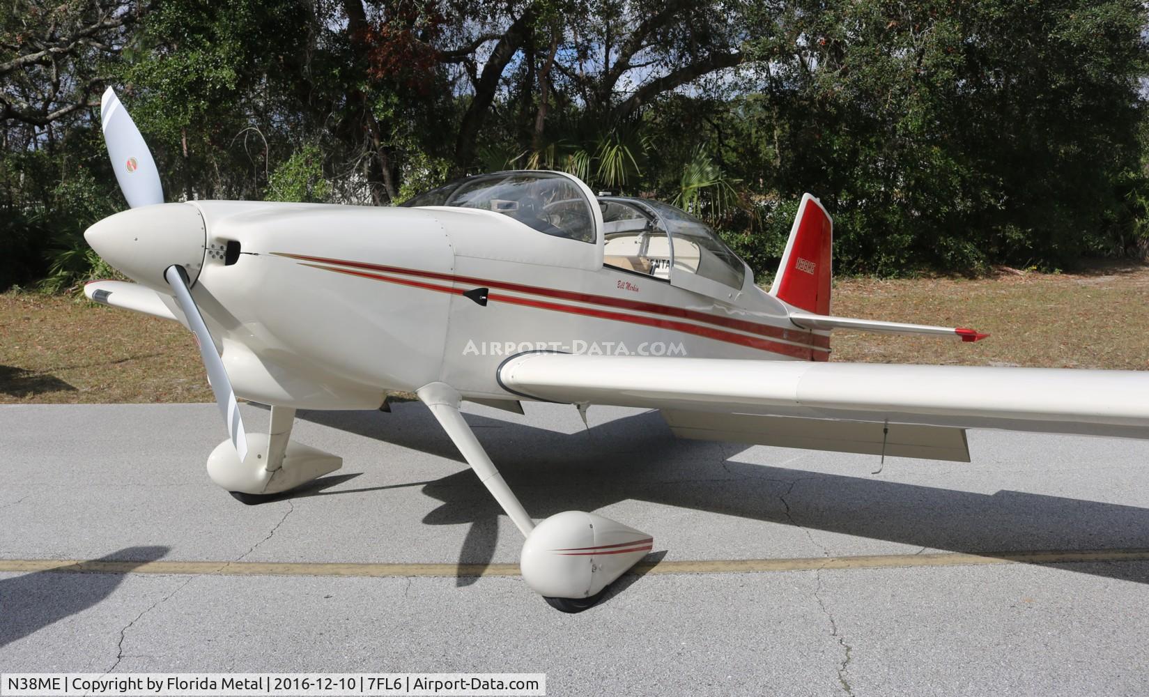 N38ME, 1997 Van's RV-6 C/N 20924, Spruce Creek 2016