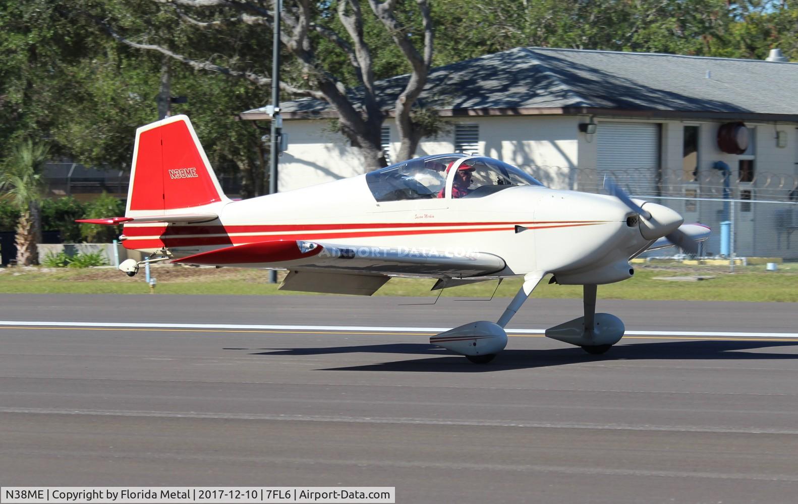 N38ME, 1997 Van's RV-6 C/N 20924, Spruce Creek 2017
