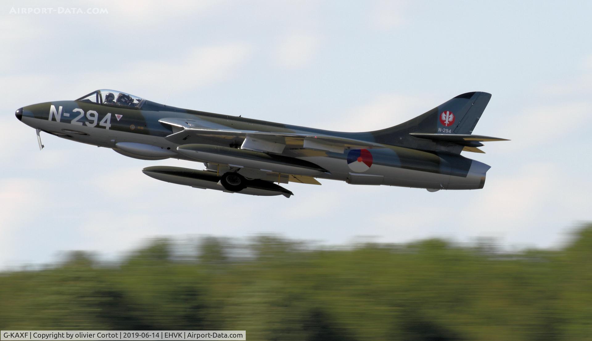 G-KAXF, 1956 Hawker Hunter F.6A C/N S4/U/3361, 2019 airshow