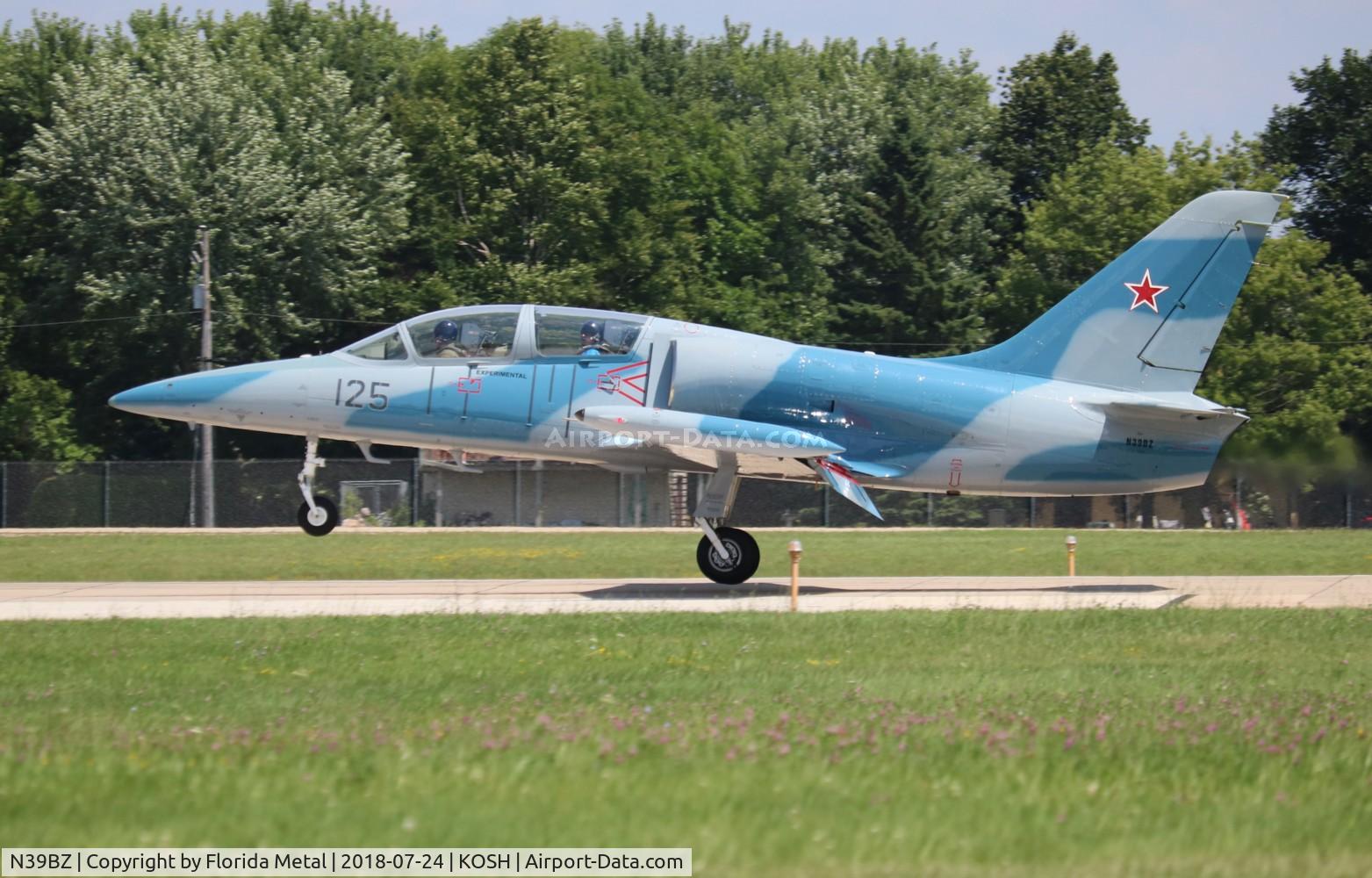 N39BZ, 1984 Aero L-39 Albatros C/N 432925, Air Venture 2018
