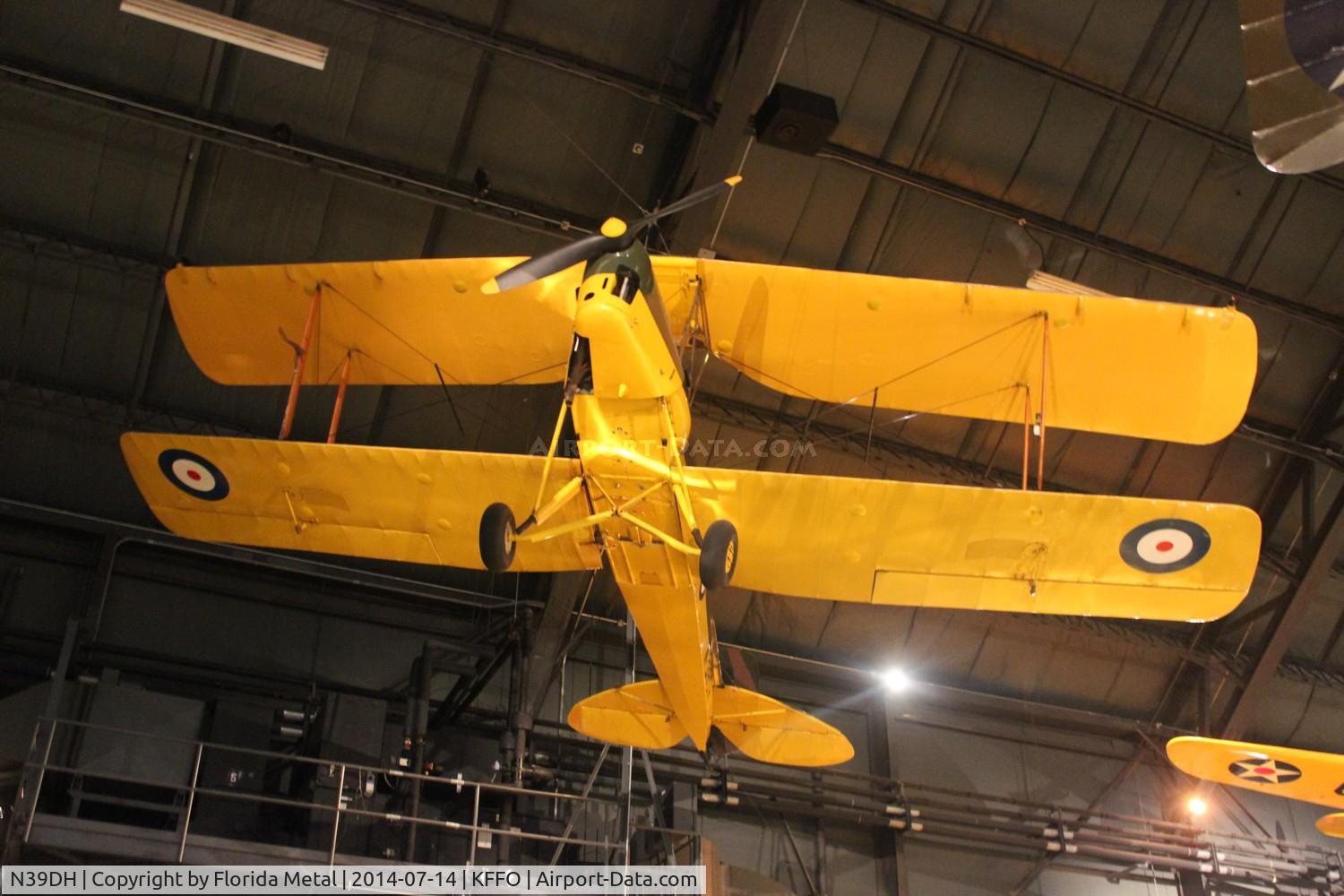 N39DH, 1942 De Havilland DH-82A Tiger Moth II C/N 85674, Air Force Museum 2014
