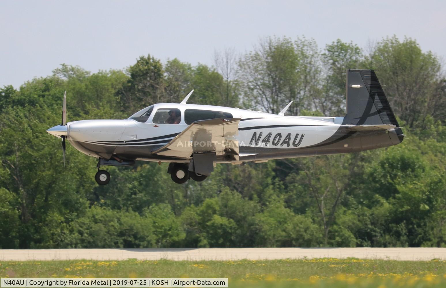 N40AU, 2007 Mooney M20TN Acclaim C/N 31-0038, Air Venture 2019
