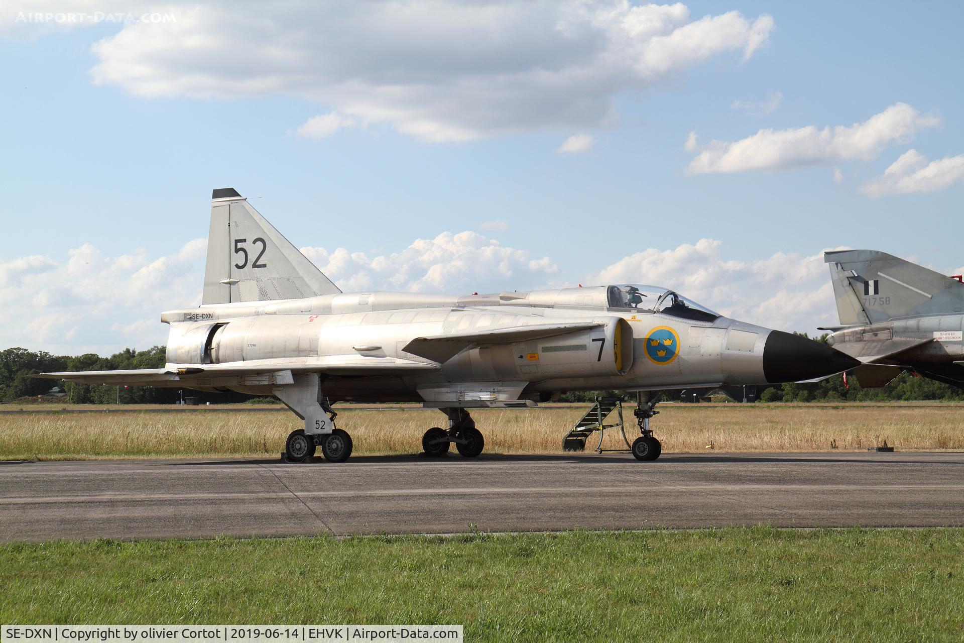 SE-DXN, 1977 Saab AJS 37 Viggen C/N 37098, 2019 airshow