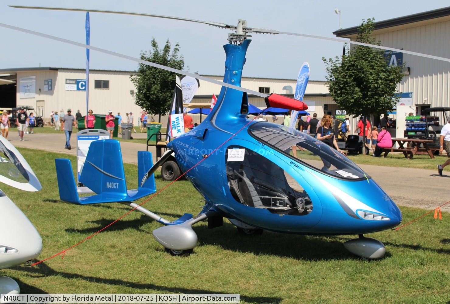 N40CT, 2018 AutoGyro Cavalon C/N V00300, Air Venture 2018