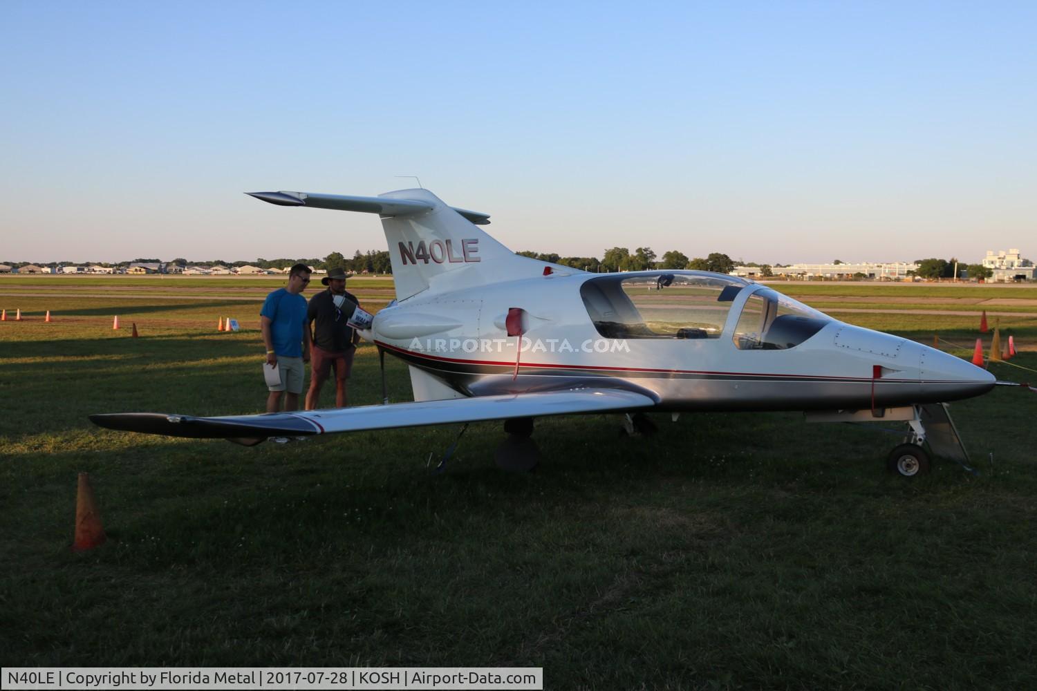 N40LE, Prescott Aeronautical Pusher C/N 032, air Venture 2017