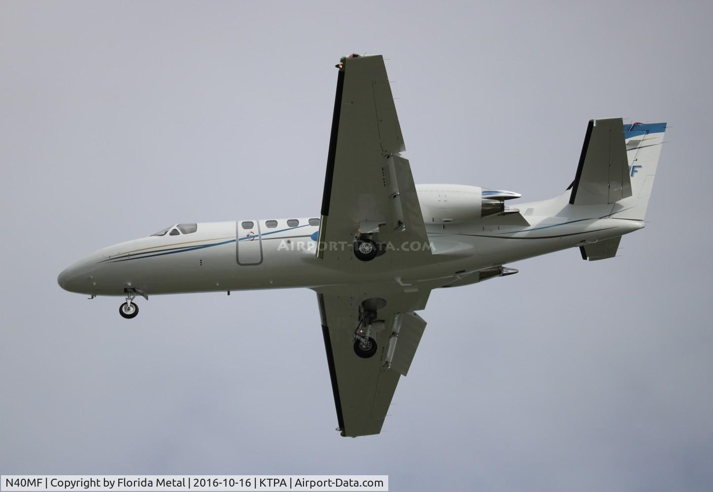 N40MF, 2000 Cessna 550 C/N 550-0921, TPA 2016