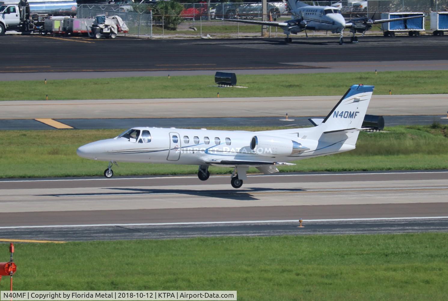N40MF, 2000 Cessna 550 C/N 550-0921, TPA 2018