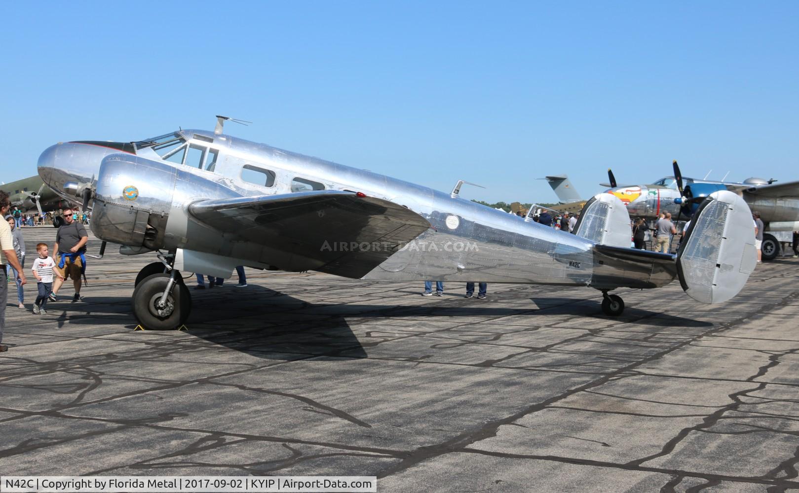 N42C, Beech D18S C/N A-468, thunder Over Michigan 2017