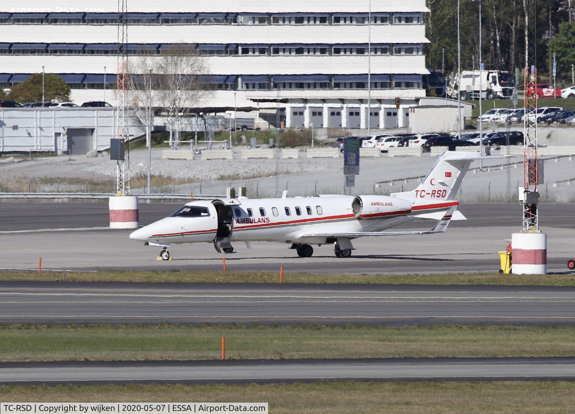 TC-RSD, 2012 Learjet 45 C/N 45-453, Ramp M