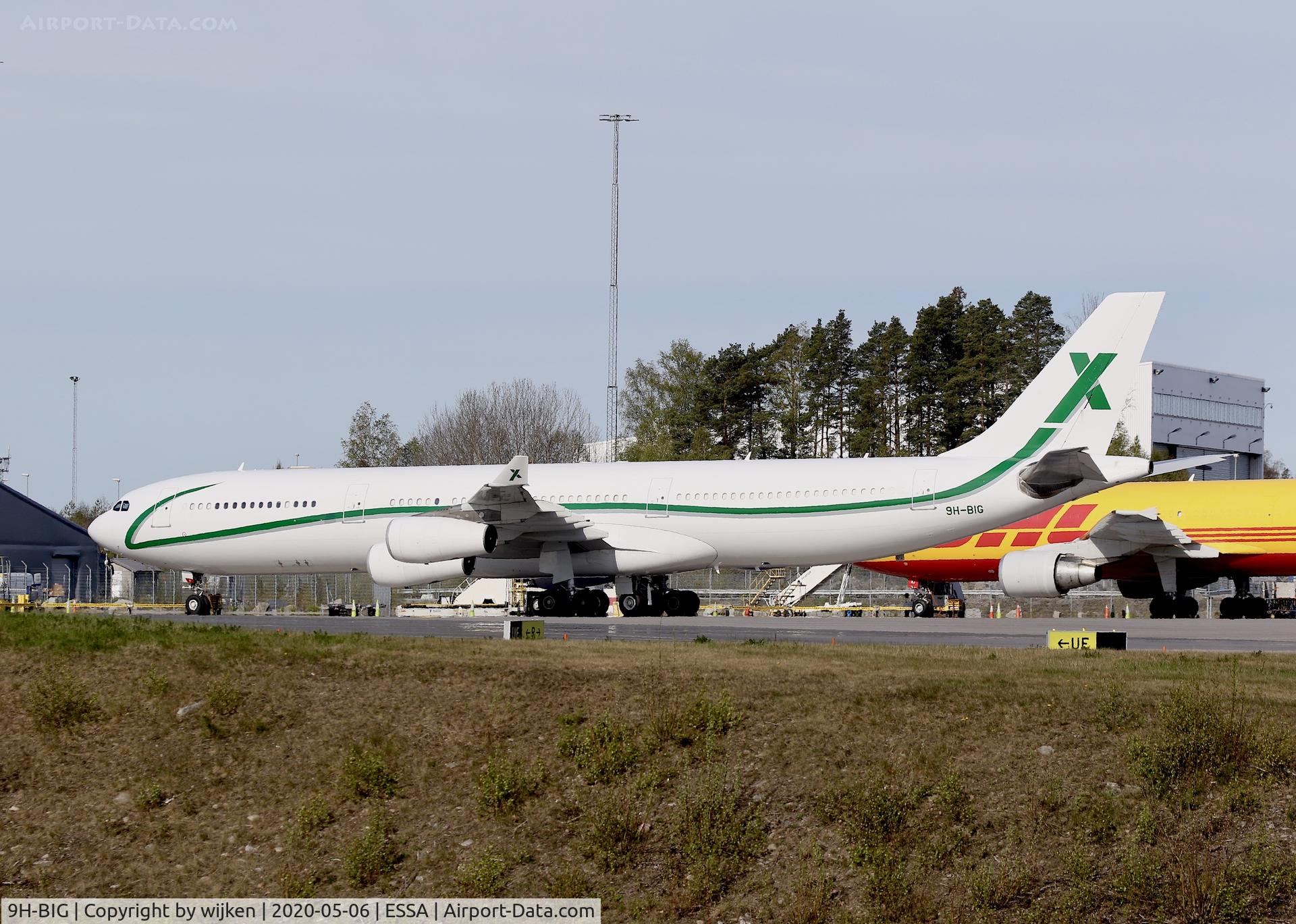 9H-BIG, 2000 Airbus A340-313 C/N 374, Ramp R