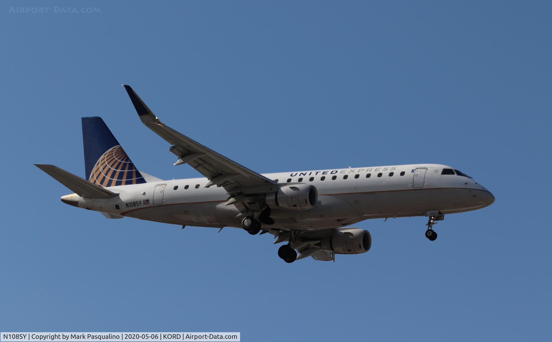 N108SY, 2014 Embraer 175LR (ERJ-170-200LR) C/N 17000401, ERJ-170-200LR
