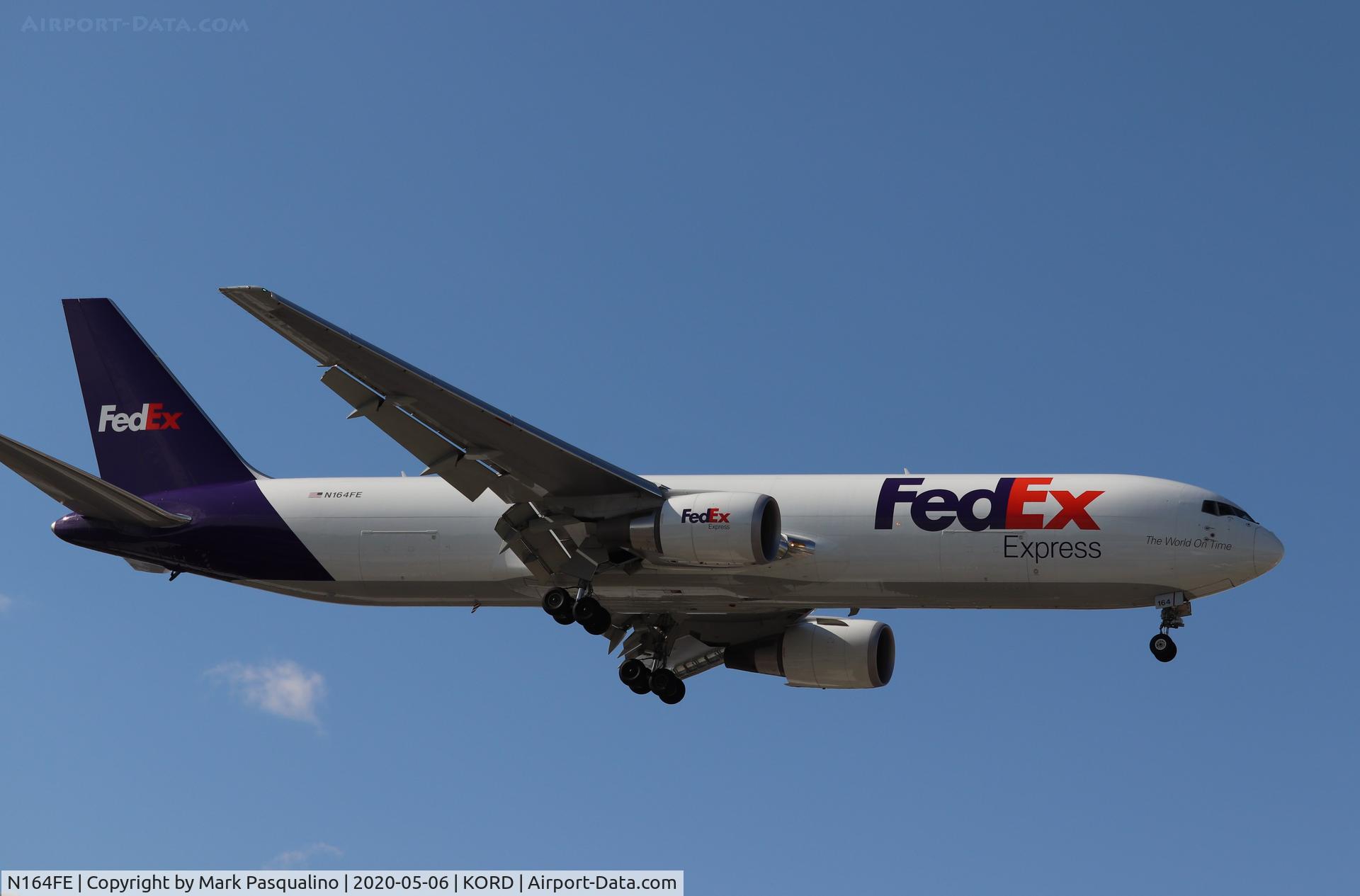 N164FE, 2018 Boeing 767-300F C/N 43554, Boeing 767-3S2F/ER