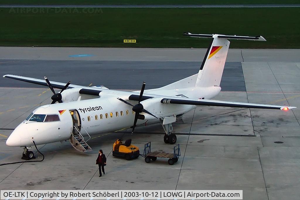 OE-LTK, 1997 De Havilland Canada DHC-8-314Q Dash 8 C/N 483, OE-LTK @ LOWG 2003