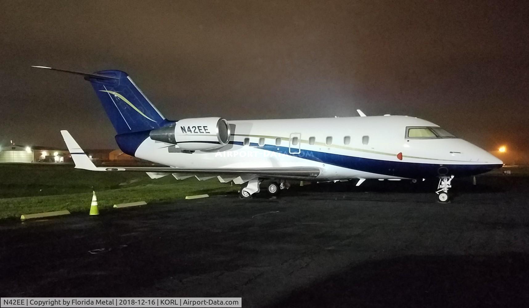 N42EE, 1987 Canadair Challenger 601-3A (CL-600-2B16) C/N 5008, ORL 2018