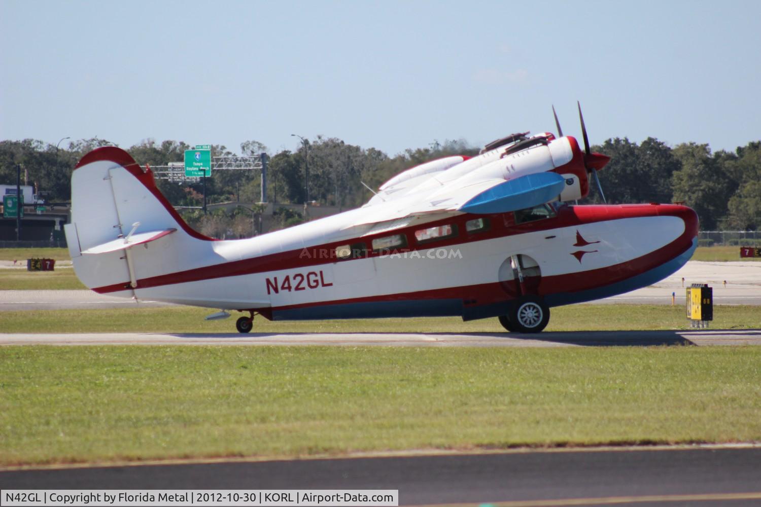 N42GL, 1944 Grumman G-21A Goose C/N B-52, NBAA 2012