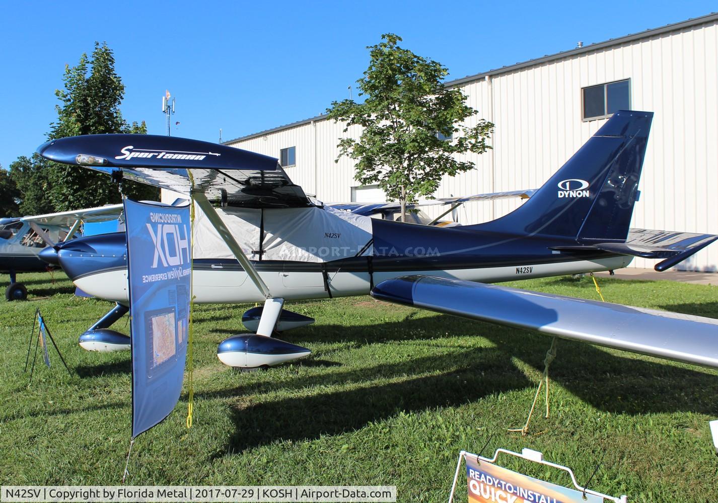 N42SV, 2013 Glasair GS-2 Sportsman C/N 7387, Air Venture 2017