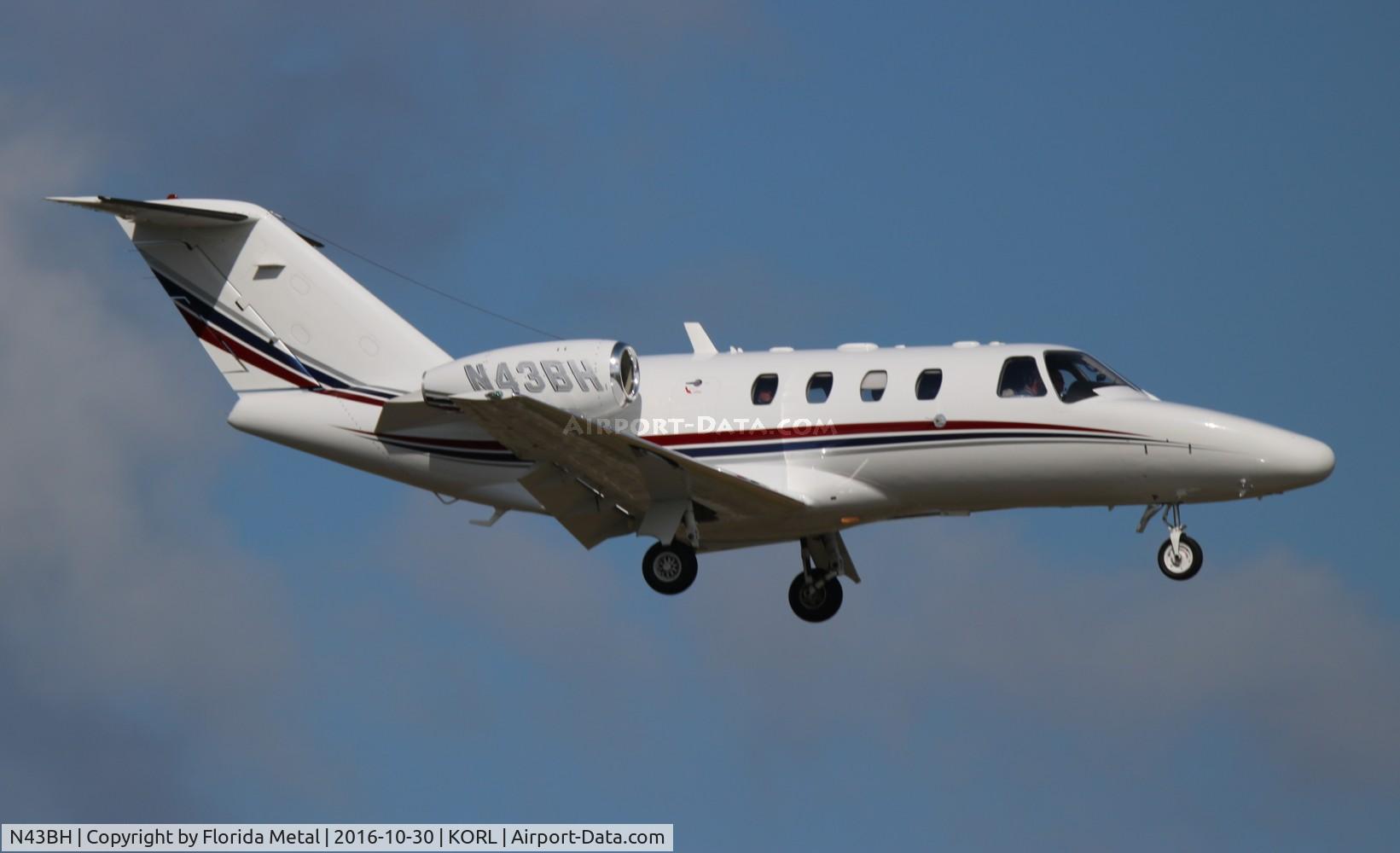 N43BH, 2007 Cessna 525 CitationJet CJ1+ C/N 525-0633, NBAA 2016