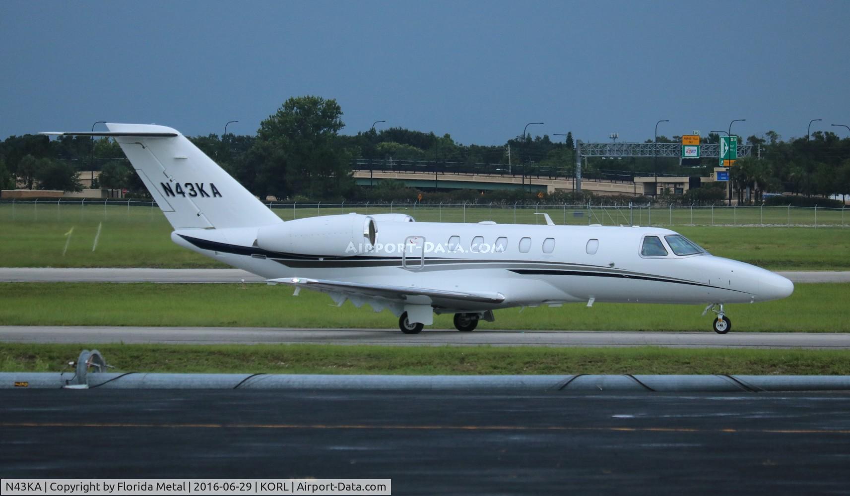 N43KA, 2013 Cessna 525C CitationJet CJ4 C/N 525C-0123, ORL 2016