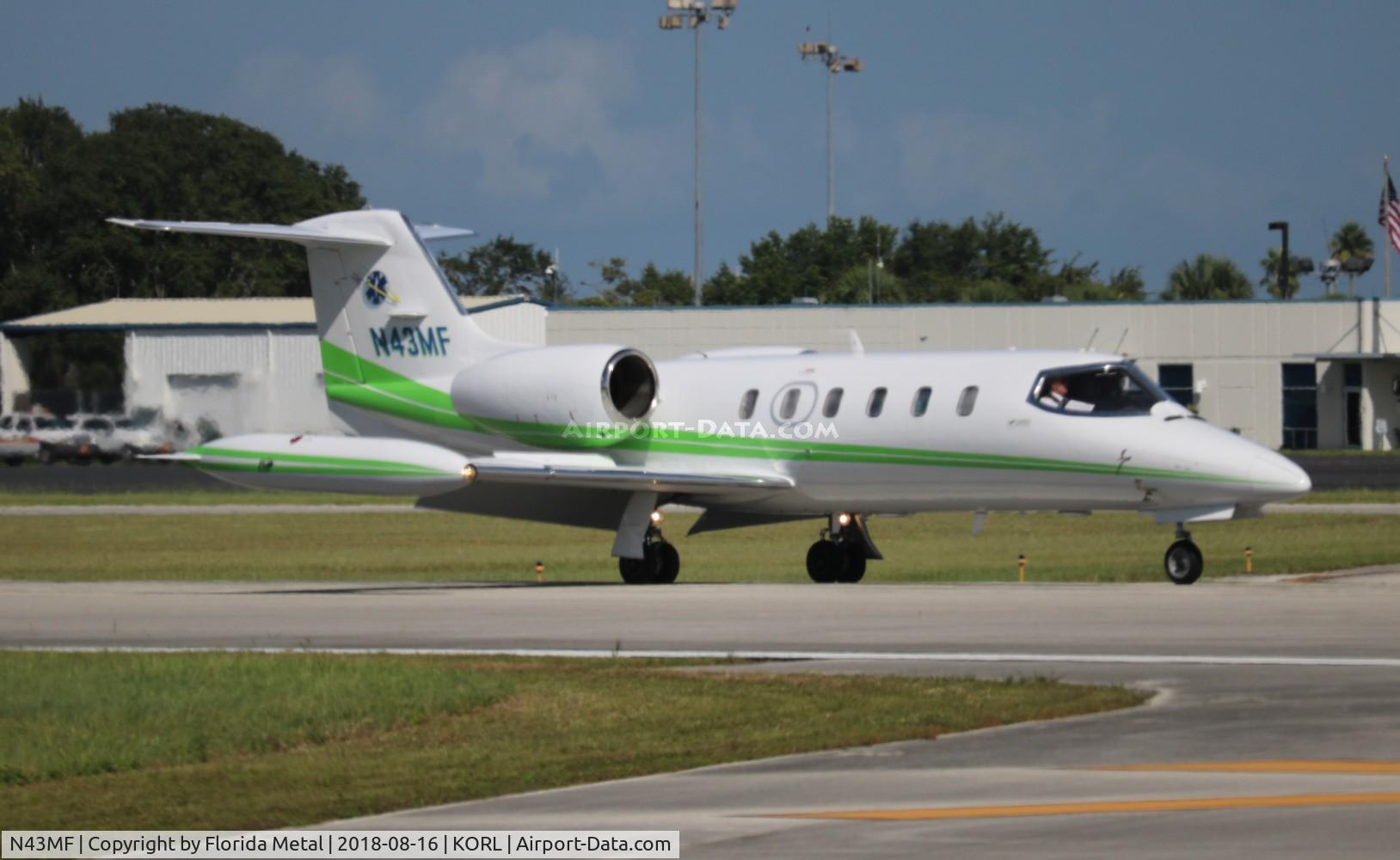 N43MF, 1980 Learjet 35A C/N 284, ORL 2018