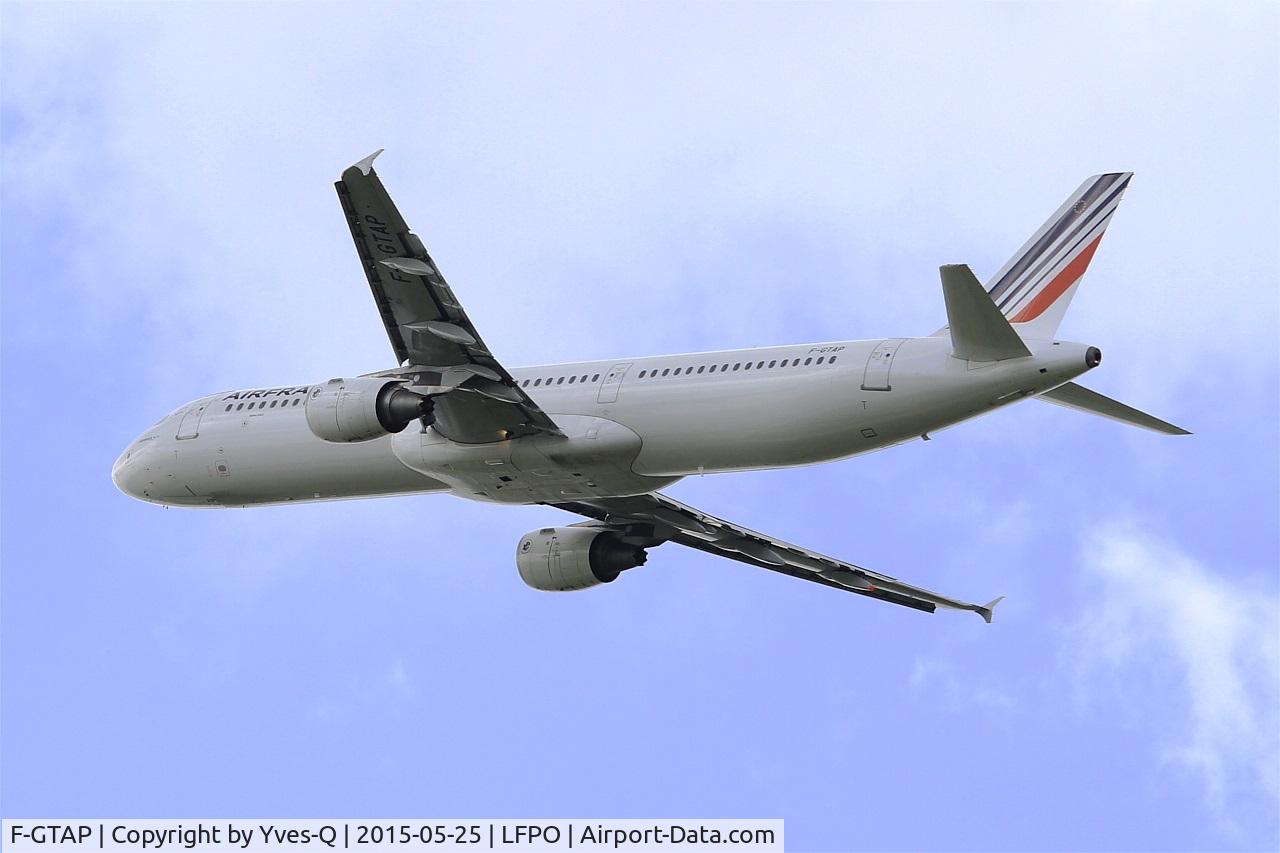 F-GTAP, 2008 Airbus A321-211 C/N 3372, Airbus A321-211, Climbing from rwy 24, Paris Orly Airport (LFPO-ORY)