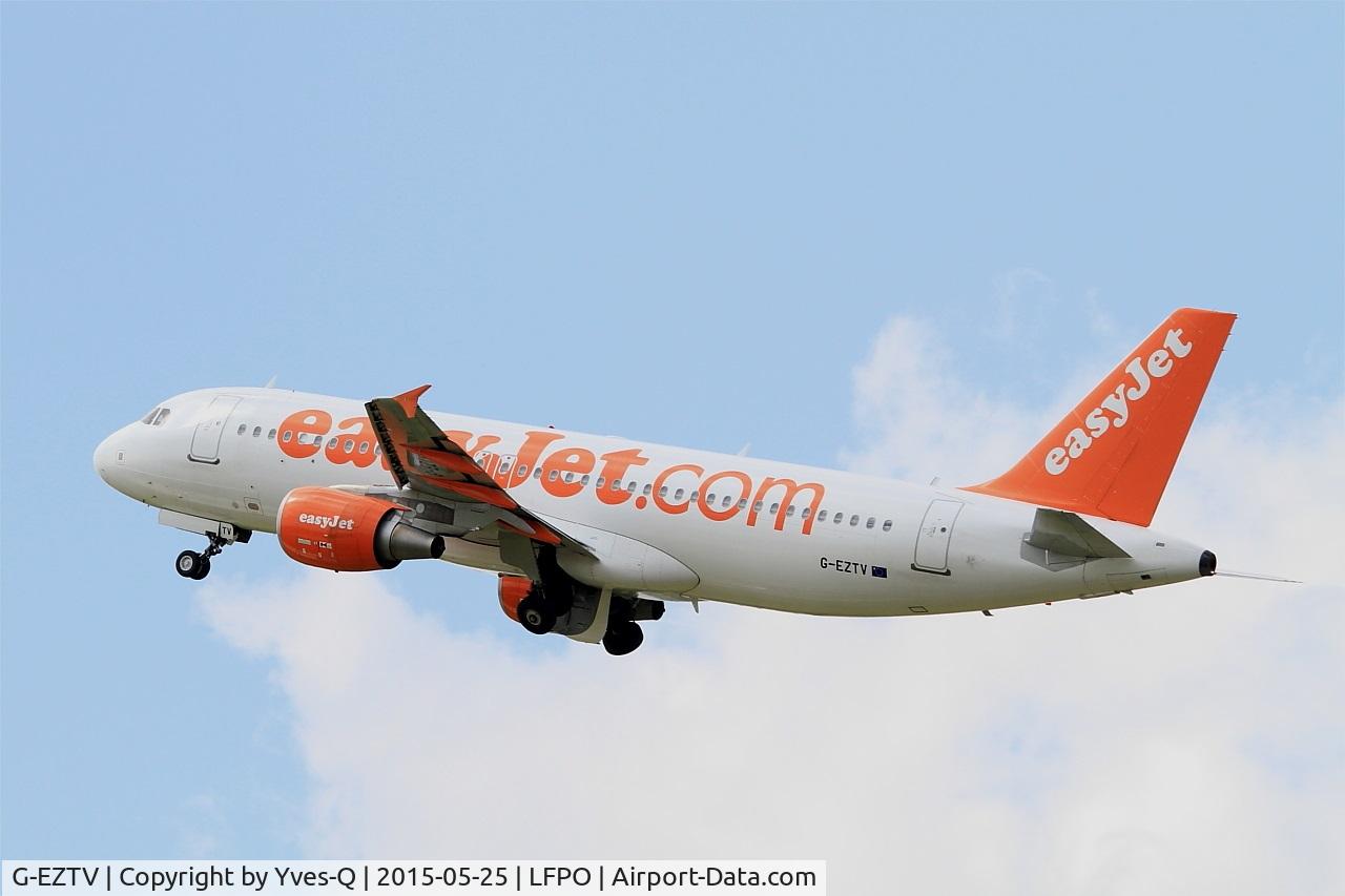 G-EZTV, 2010 Airbus A320-214 C/N 4234, Airbus A320-214, Take off Rwy 24, Paris-Orly Airport (LFPO-ORY)