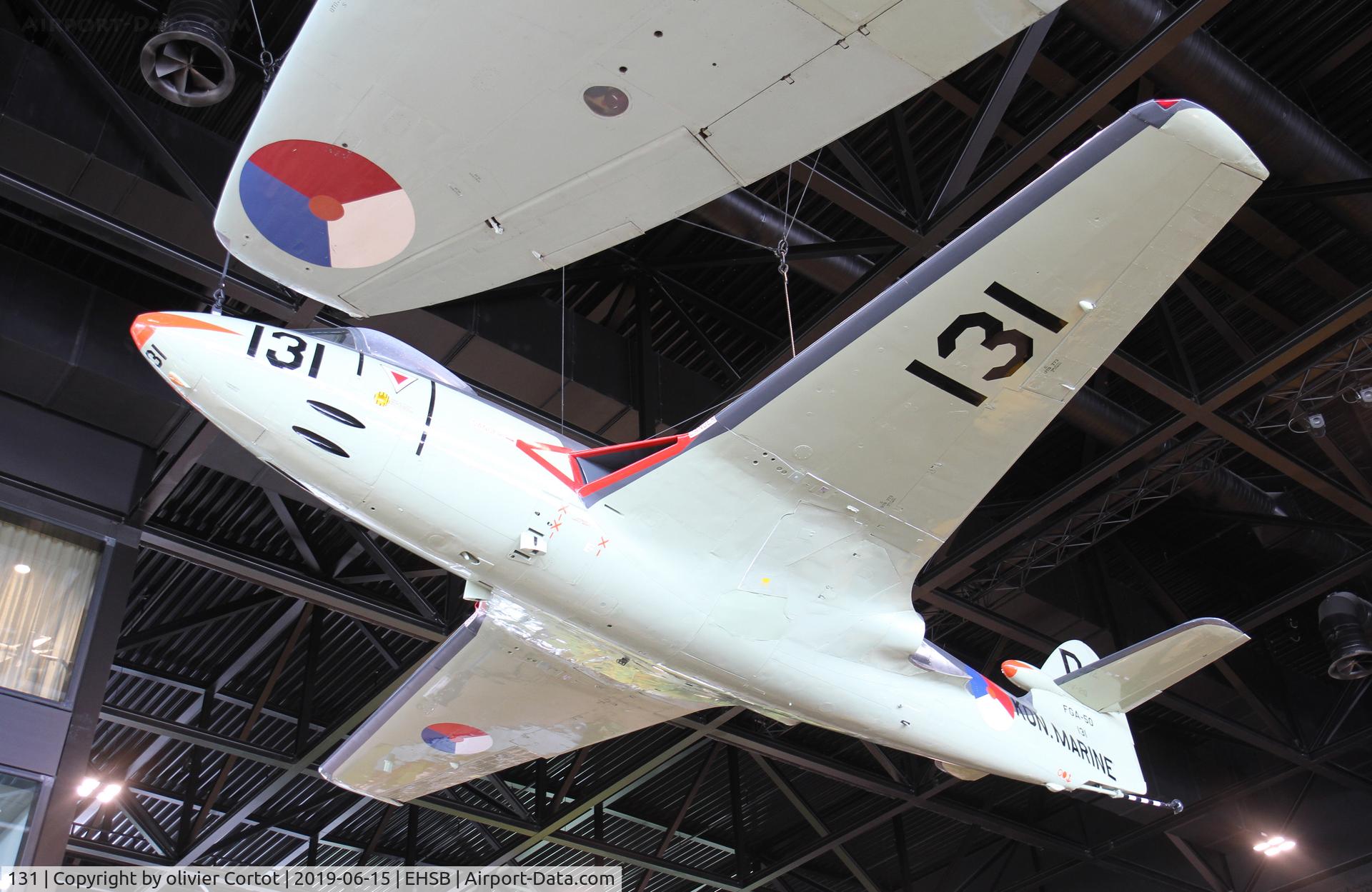 131, Hawker Sea Hawk FB.50 C/N 6642, Soesterberg museum