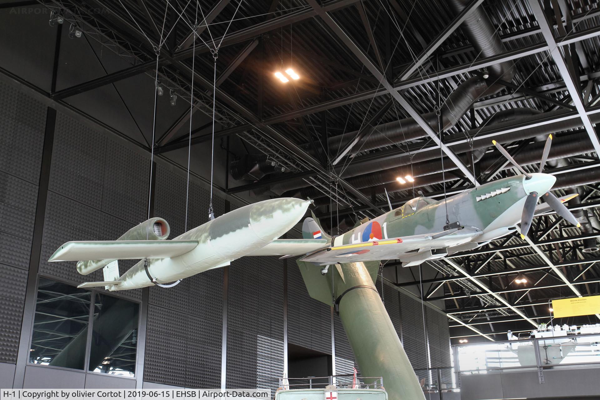 H-1, 1943 Supermarine Spitfire LF.IXc C/N 907, with german V-1