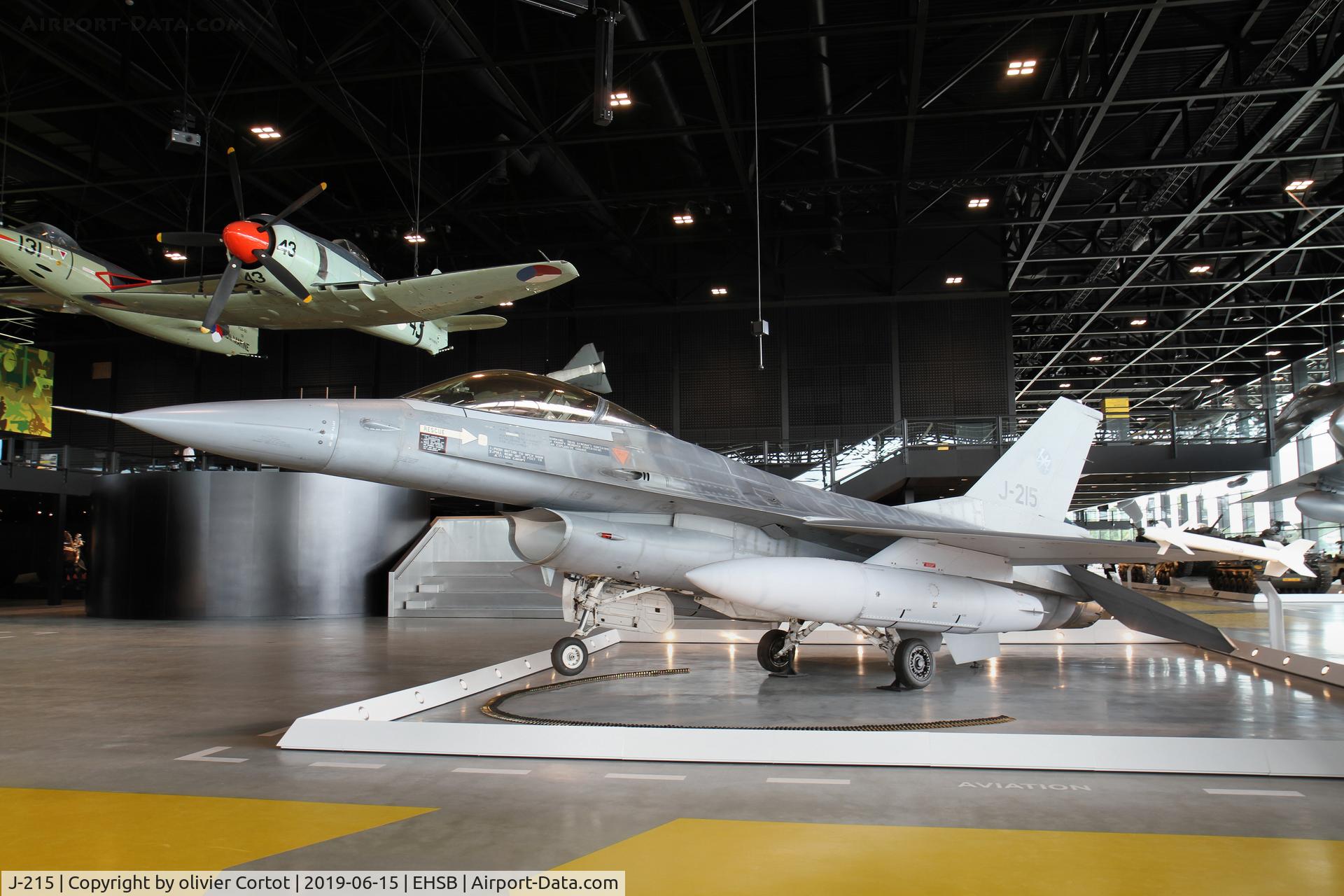 J-215, 1980 Fokker F-16A Fighting Falcon C/N 6D-4, 2019