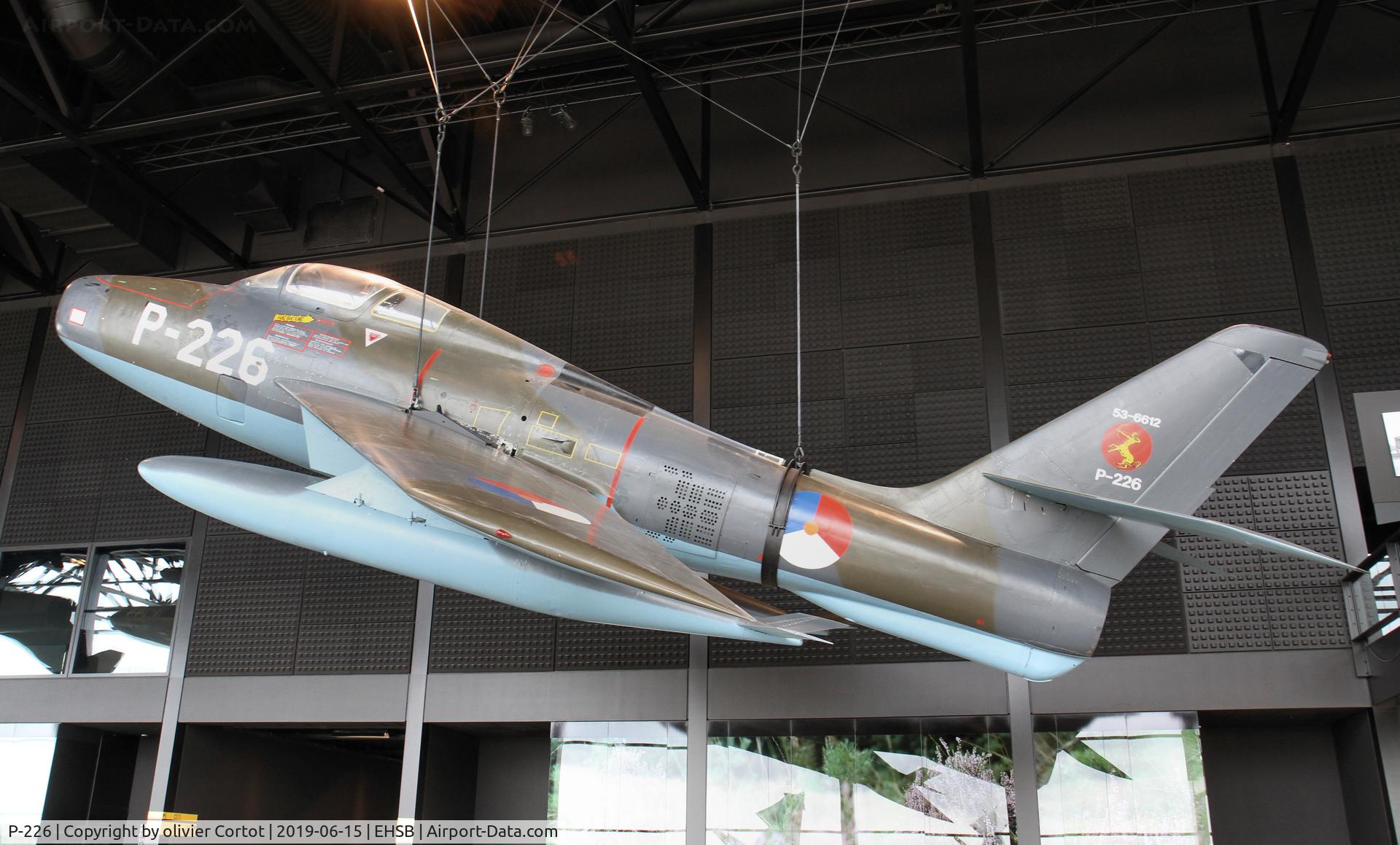 P-226, 1953 Republic F-84F Thunderstreak C/N Not found (53-6612/P-226), 2019