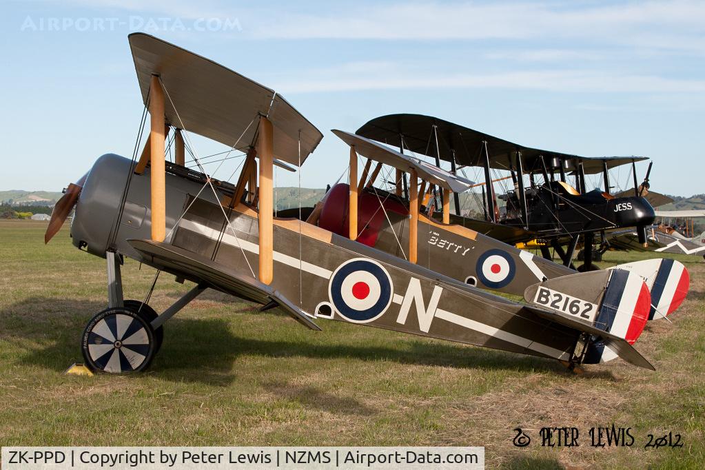 ZK-PPD, Sopwith Pup Replica C/N 0006, The Vintage Aviator Ltd., Masterton