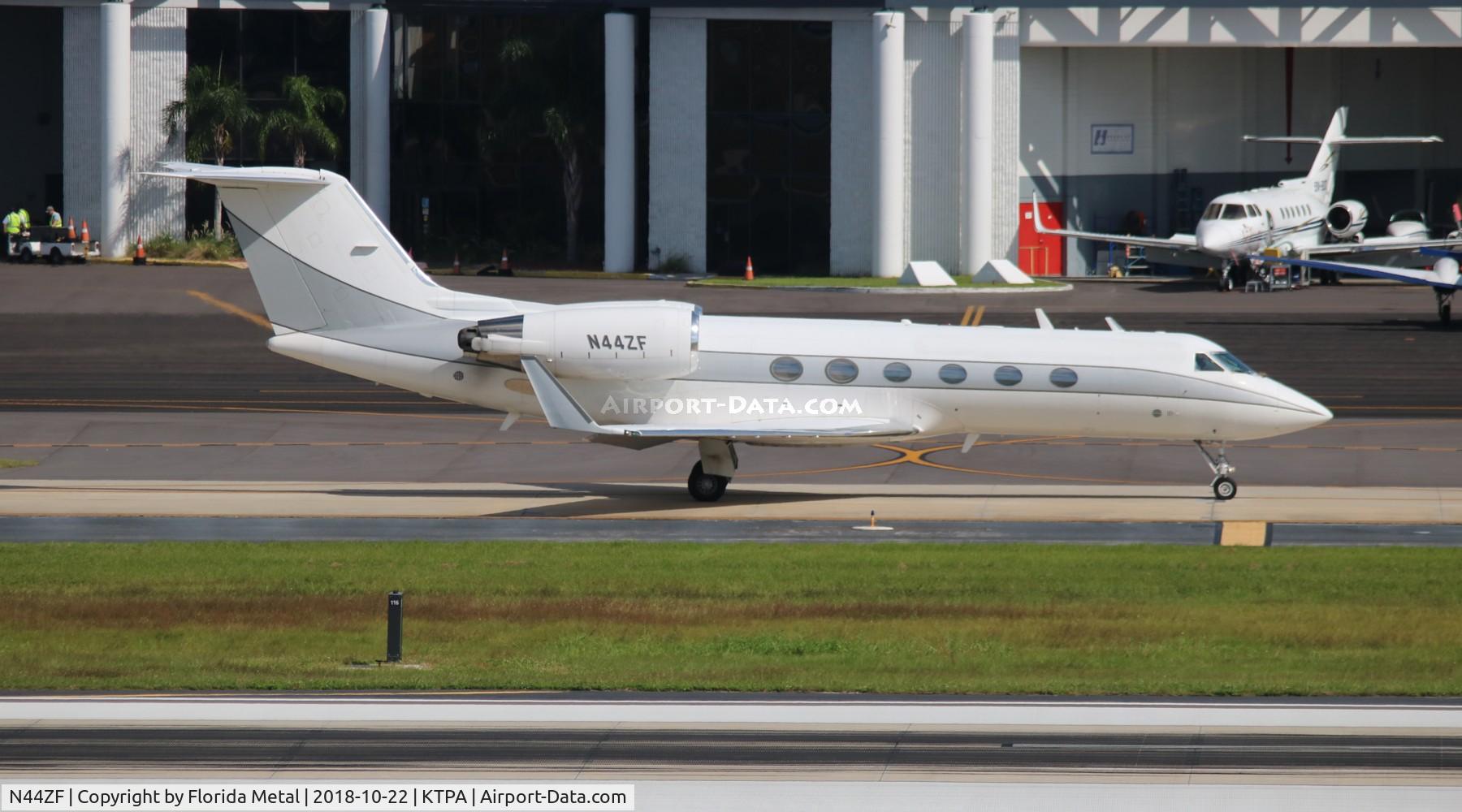 N44ZF, 1987 Gulfstream Aerospace G-IV C/N 1029, TPA 2018