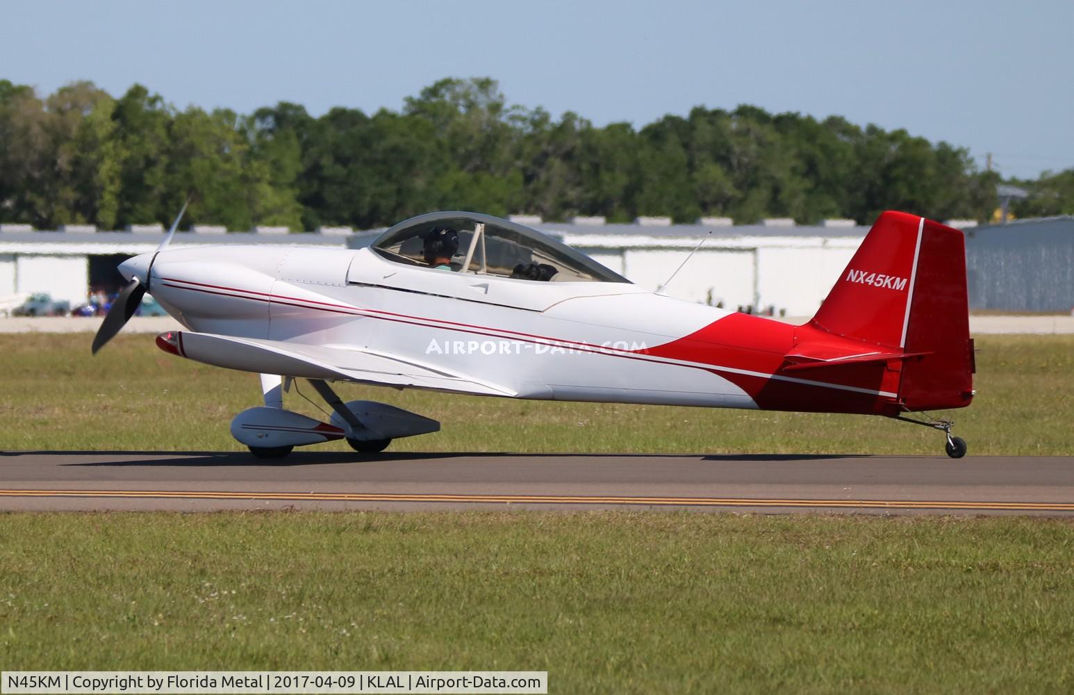 N45KM, 1990 Vans RV-4 C/N 2367, Sun N fun 2017